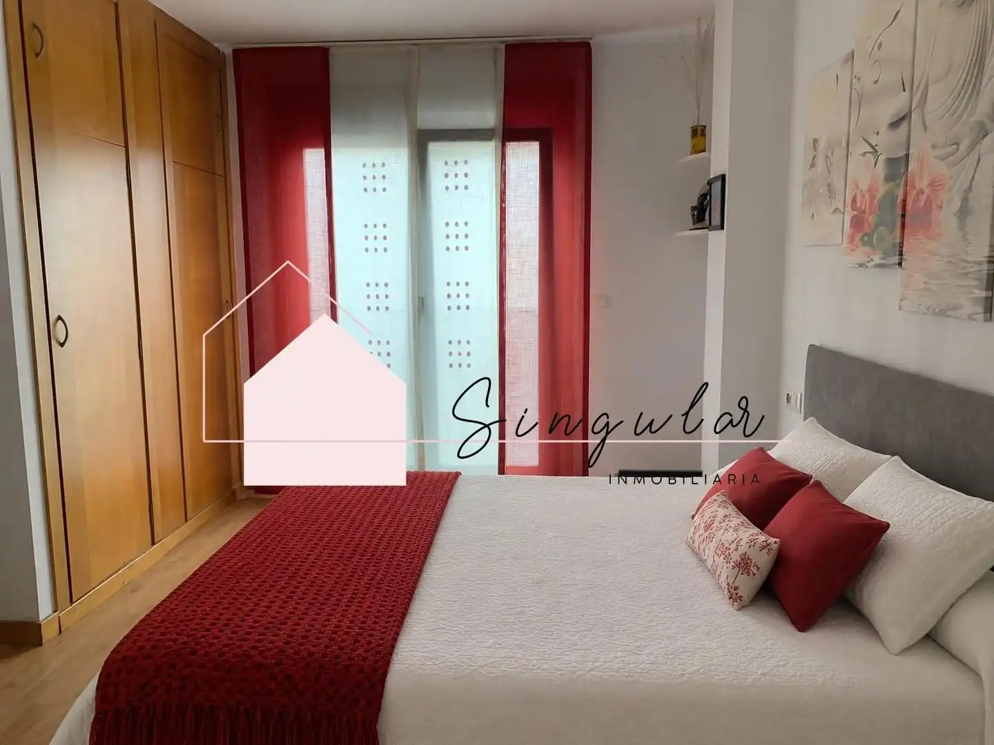 Schlafzimmer von Wohnung zum Verkauf in Vigo  mit Heizung und Abstellraum
