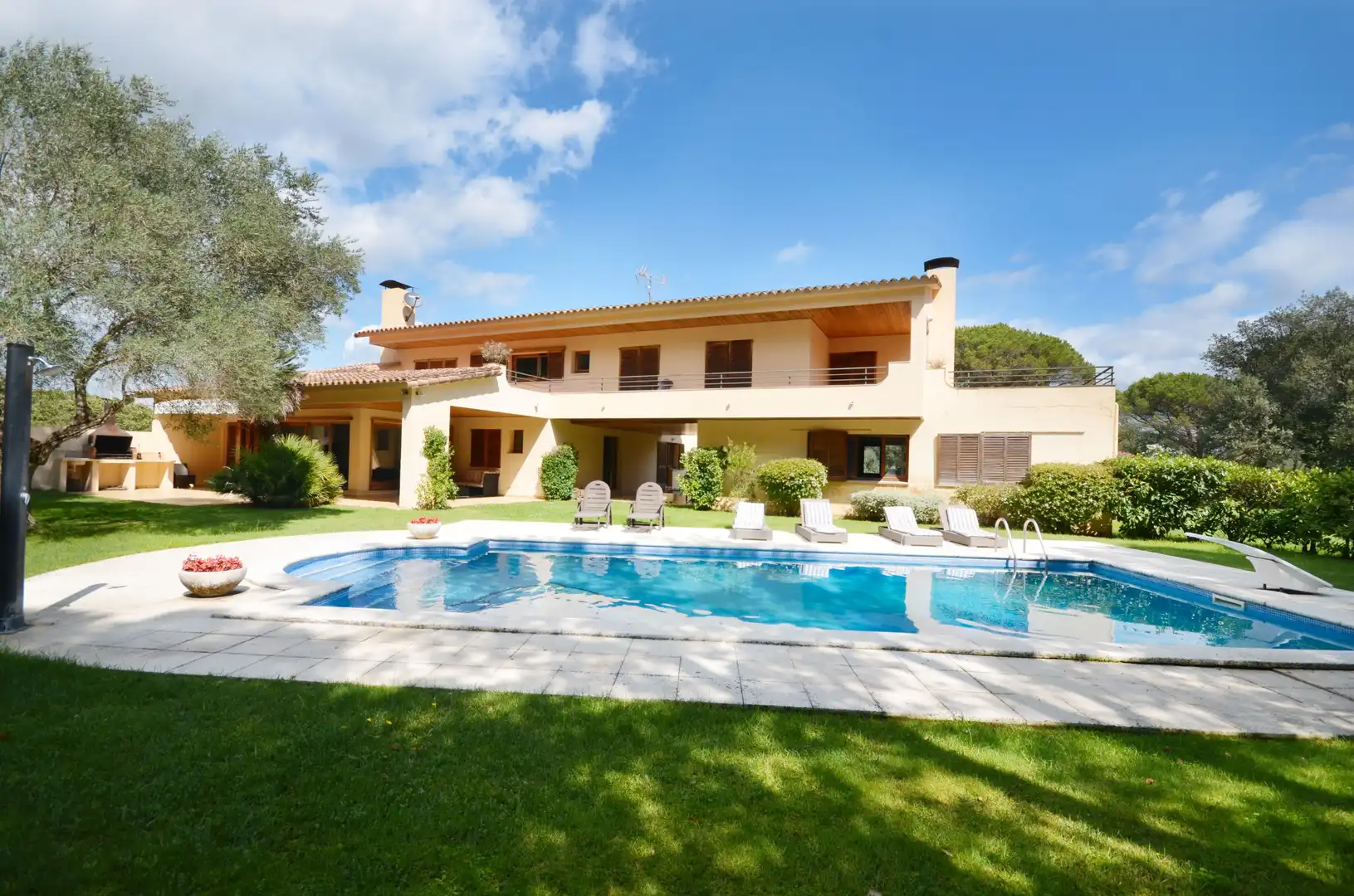Jardí de Casa o xalet en venda en Santa Cristina d'Aro amb Calefacció, Jardí privat i Terrassa