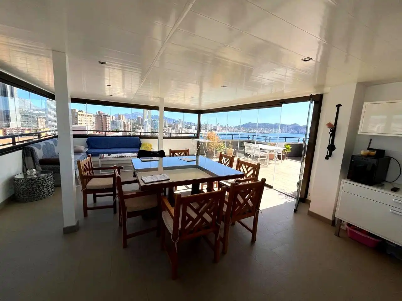 Terraza de Ático en venta en Benidorm con Aire acondicionado, Terraza y Piscina comunitaria