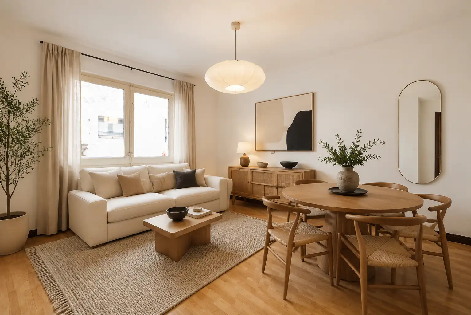 Sala d'estar de Pis en venda en Badalona amb Parquet, Forn i Alarma