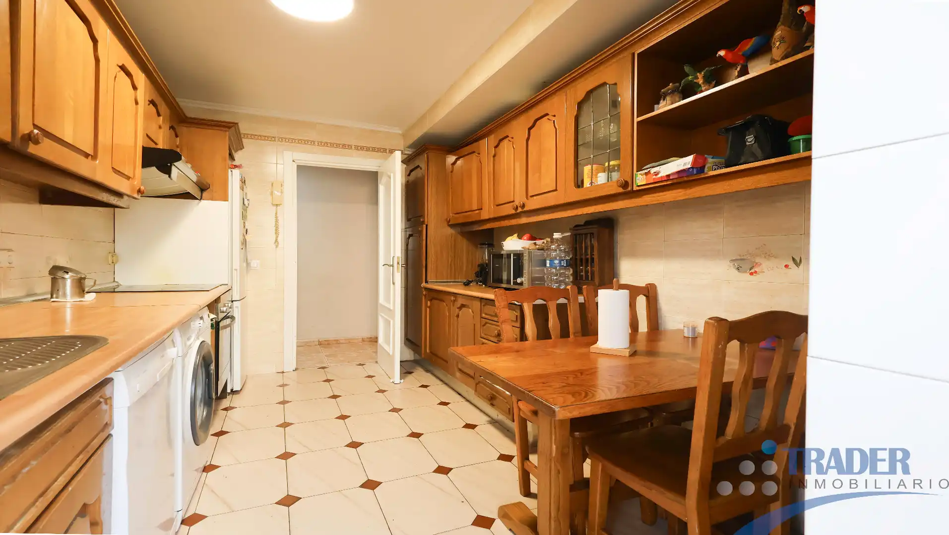 Kitchen of Flat for sale in Fuenlabrada  with Air Conditioner, Heating and Terrace