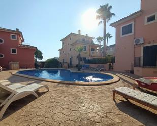 Piscina de Casa adosada de lloguer en Santa Margalida amb Aire condicionat, Calefacció i Jardí privat