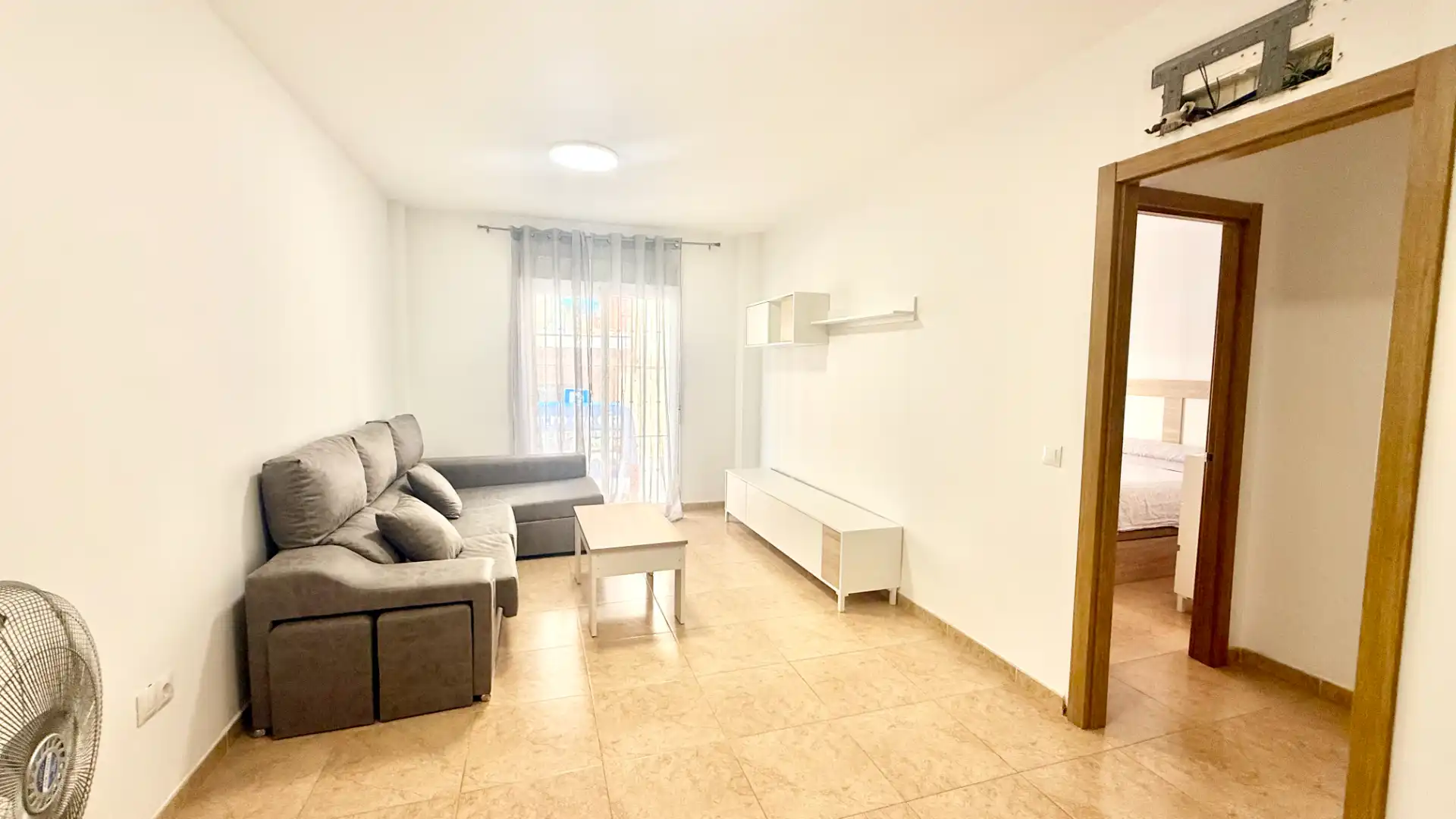 Sala de estar de Piso en venta en Roquetas de Mar