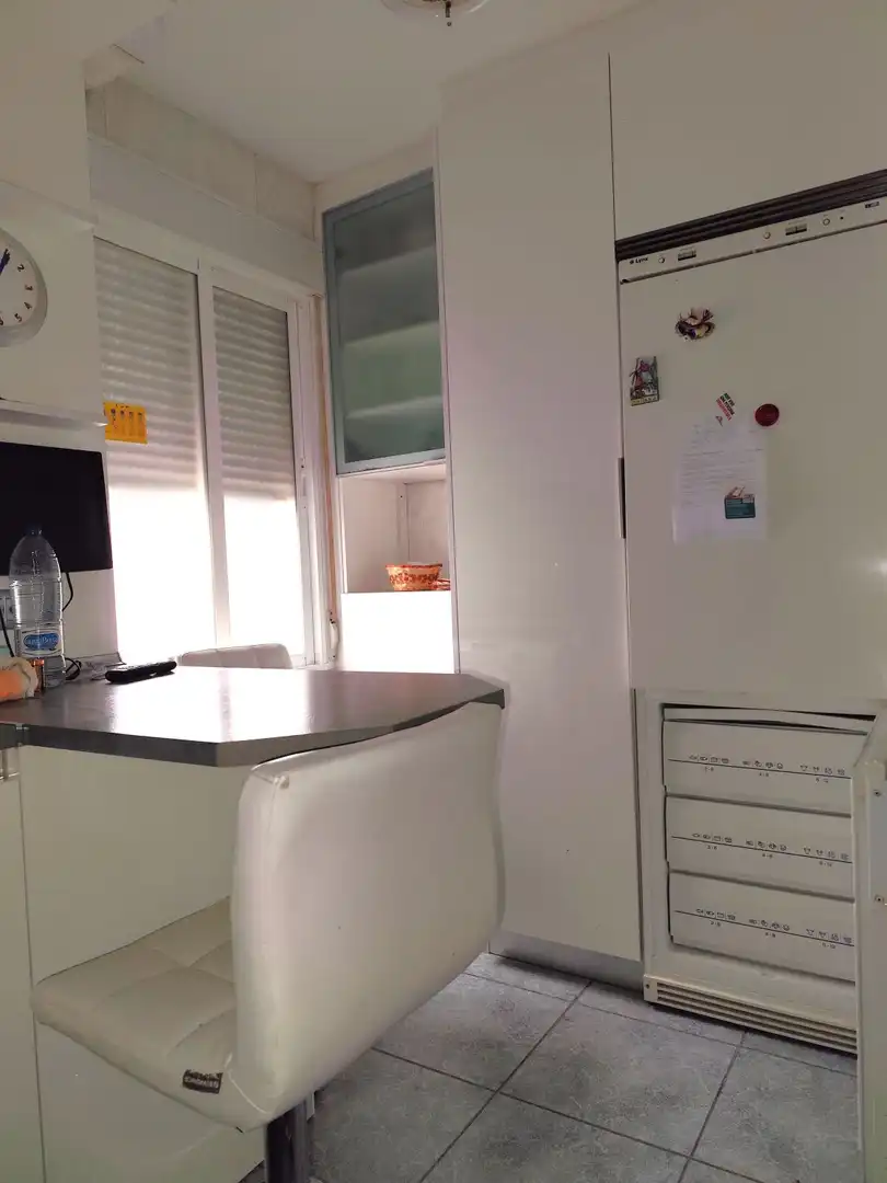 Kitchen of Flat for sale in Valladolid  with Heating, Parquet flooring and Storage room