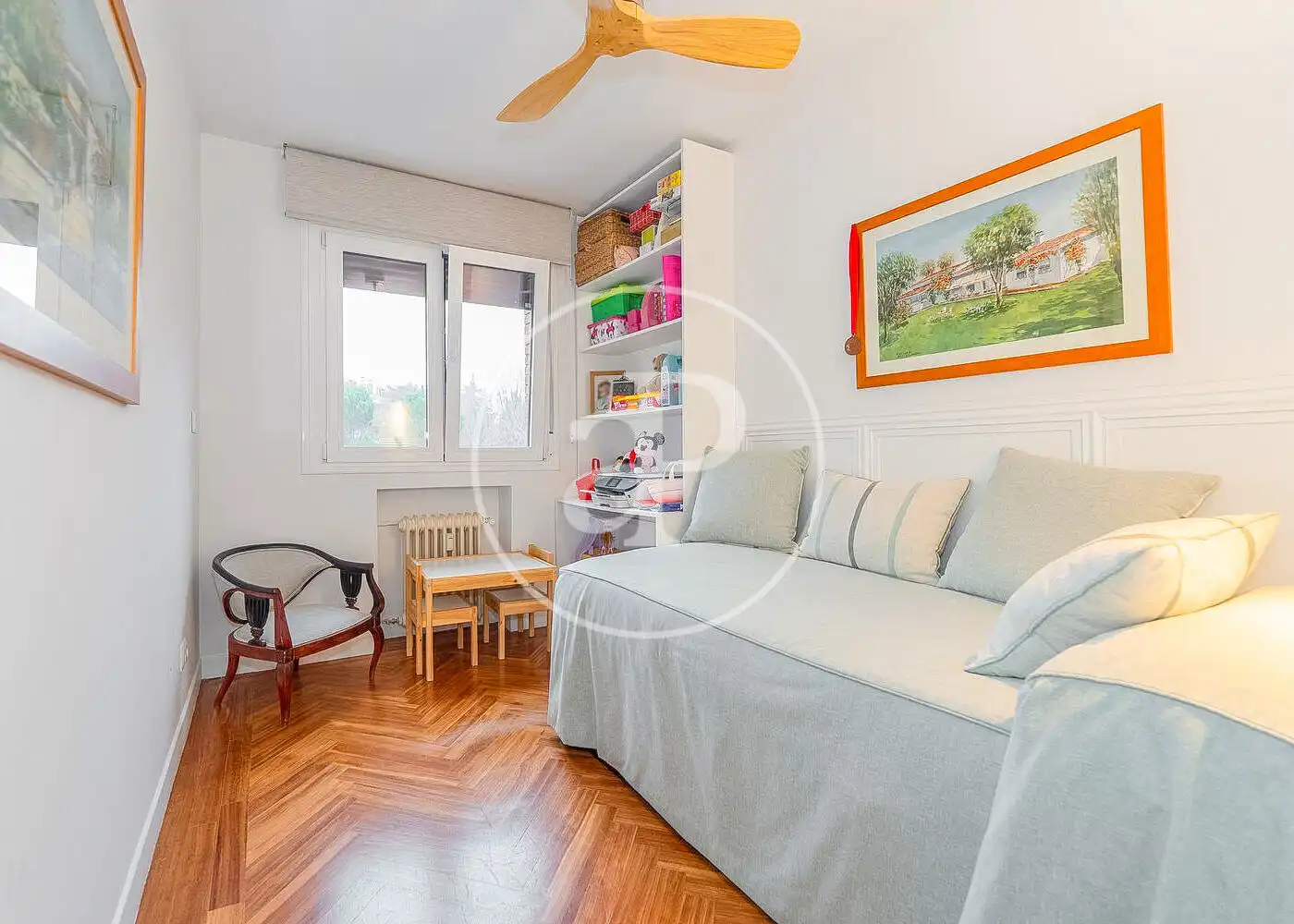 Bedroom of Flat for sale in La Moraleja  with Air Conditioner, Heating and Private garden