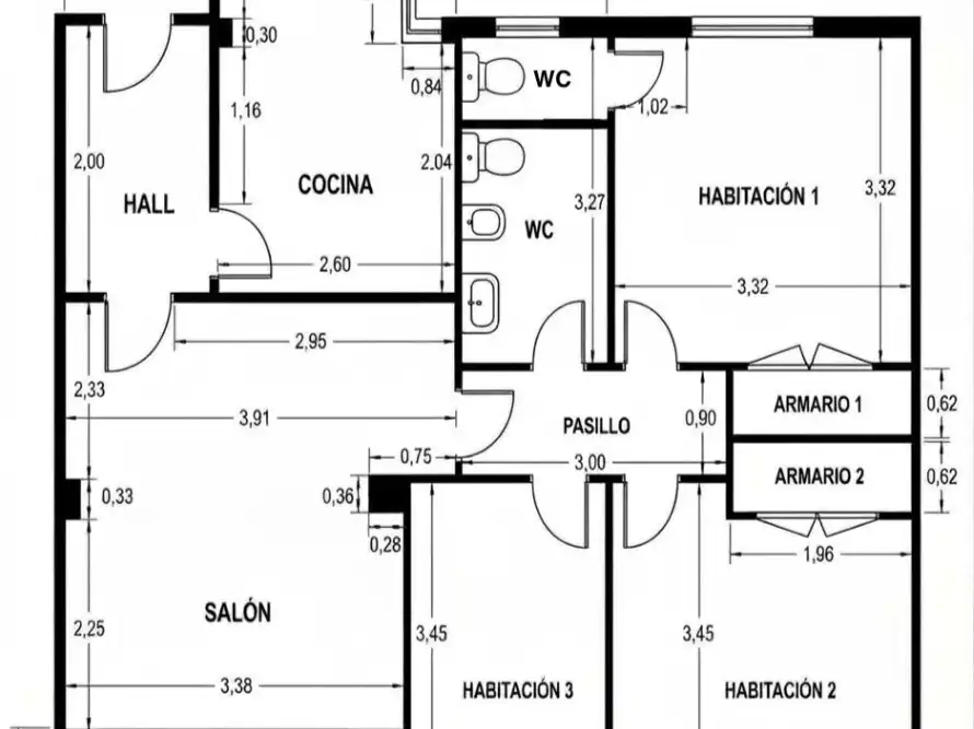 Flat for sale in  Madrid Capital  with Air Conditioner and Terrace