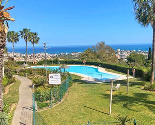 Swimming pool of Duplex for sale in Benalmádena  with Air Conditioner, Terrace and Balcony