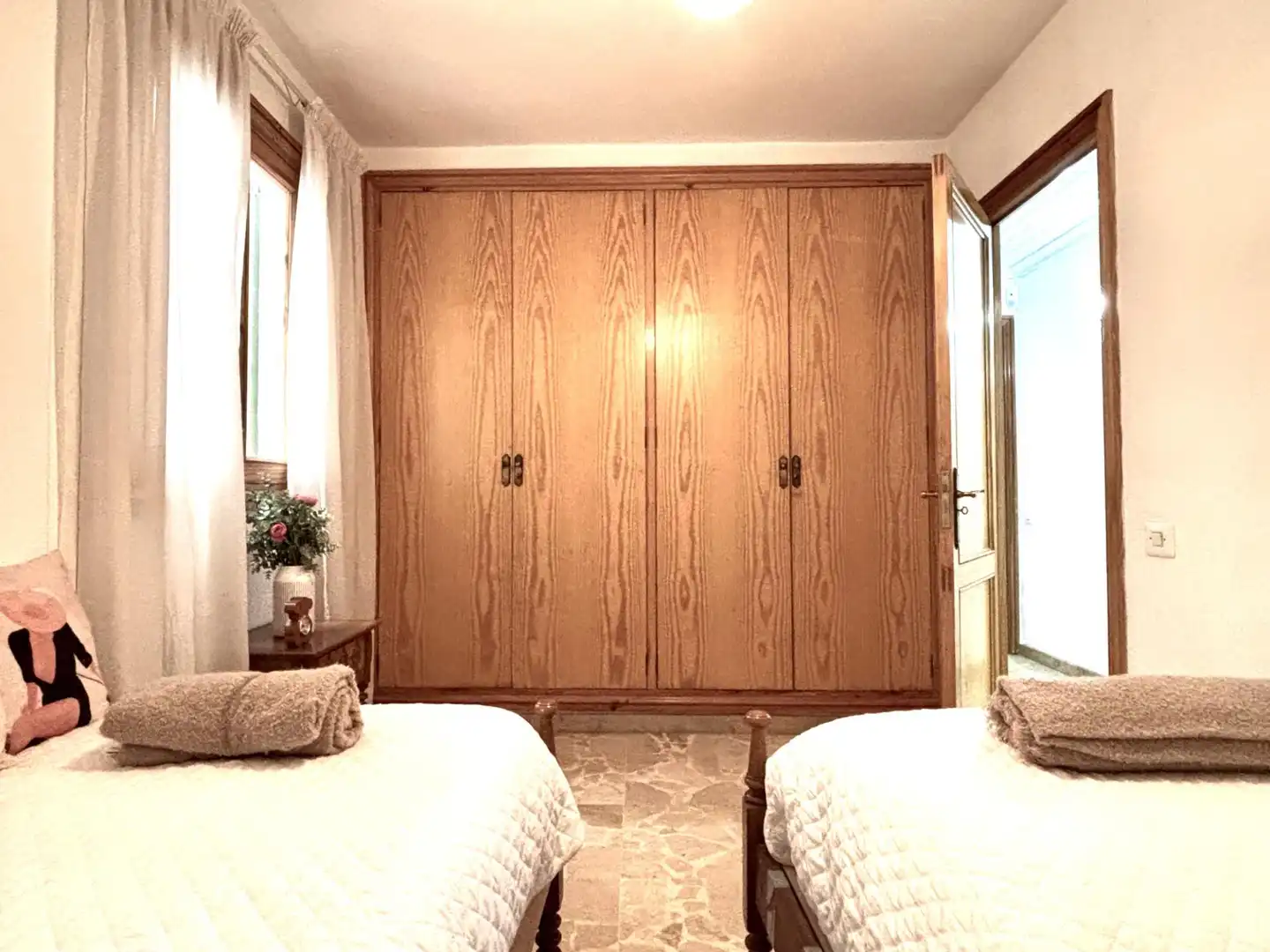 Schlafzimmer von Wohnung zum Verkauf in  Palma de Mallorca mit Terrasse und Alarm