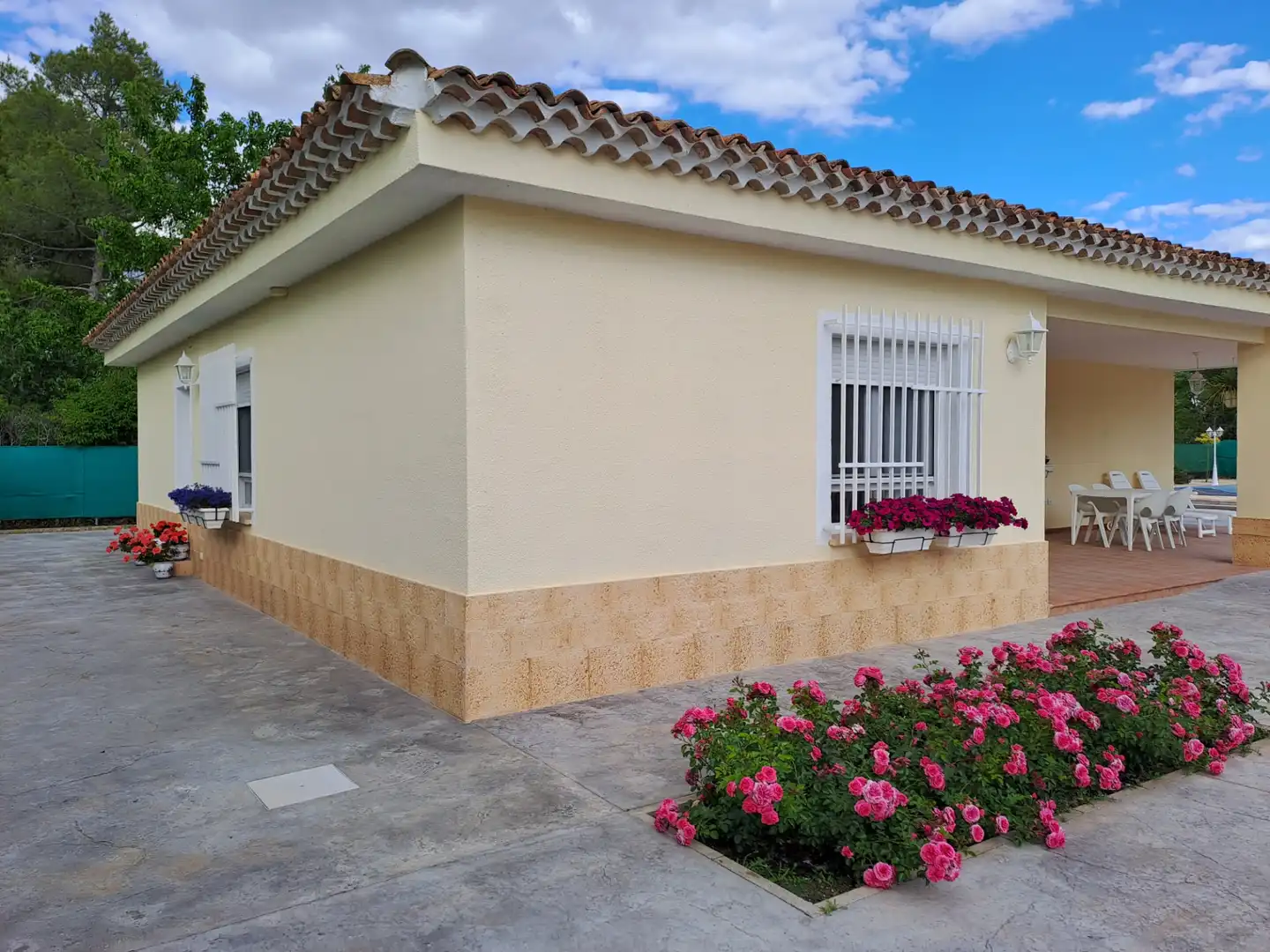 Vista exterior de Casa o chalet en venta en Albacete con Jardín privado, Terraza y Trastero
