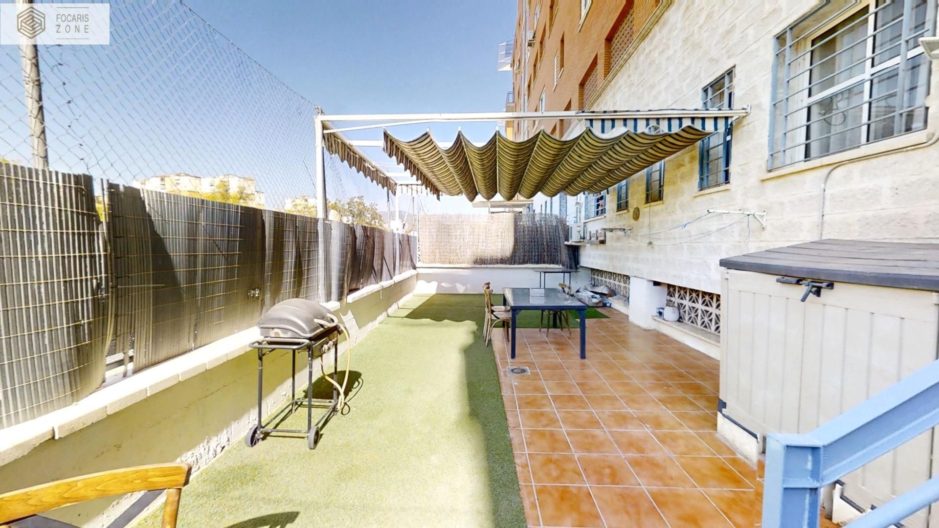 Terraza de Apartamento en venta en Málaga Capital con Aire acondicionado, Jardín privado y Trastero