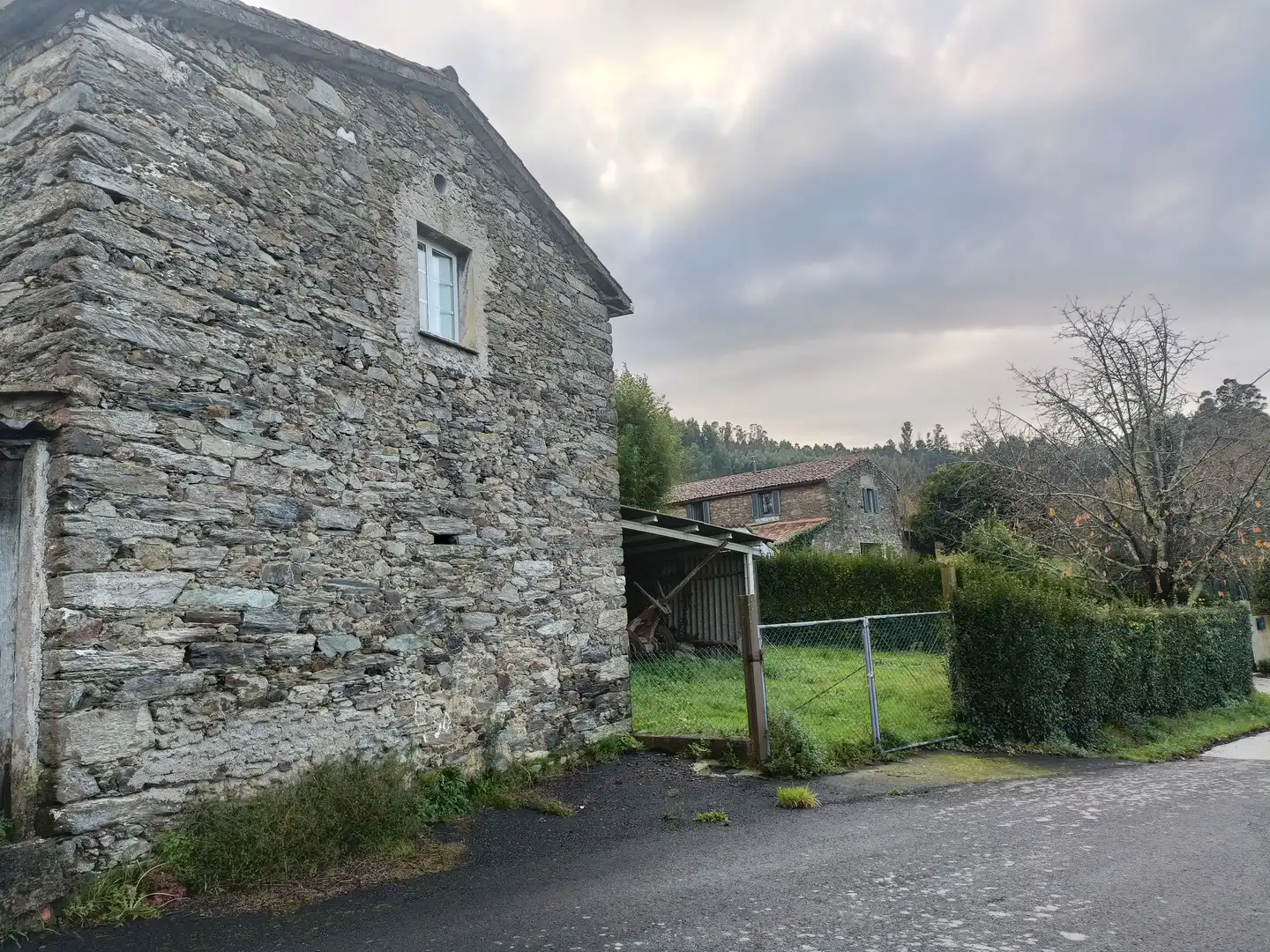 Vista exterior de Casa adosada en venta en Cesuras con Jardín privado y Trastero