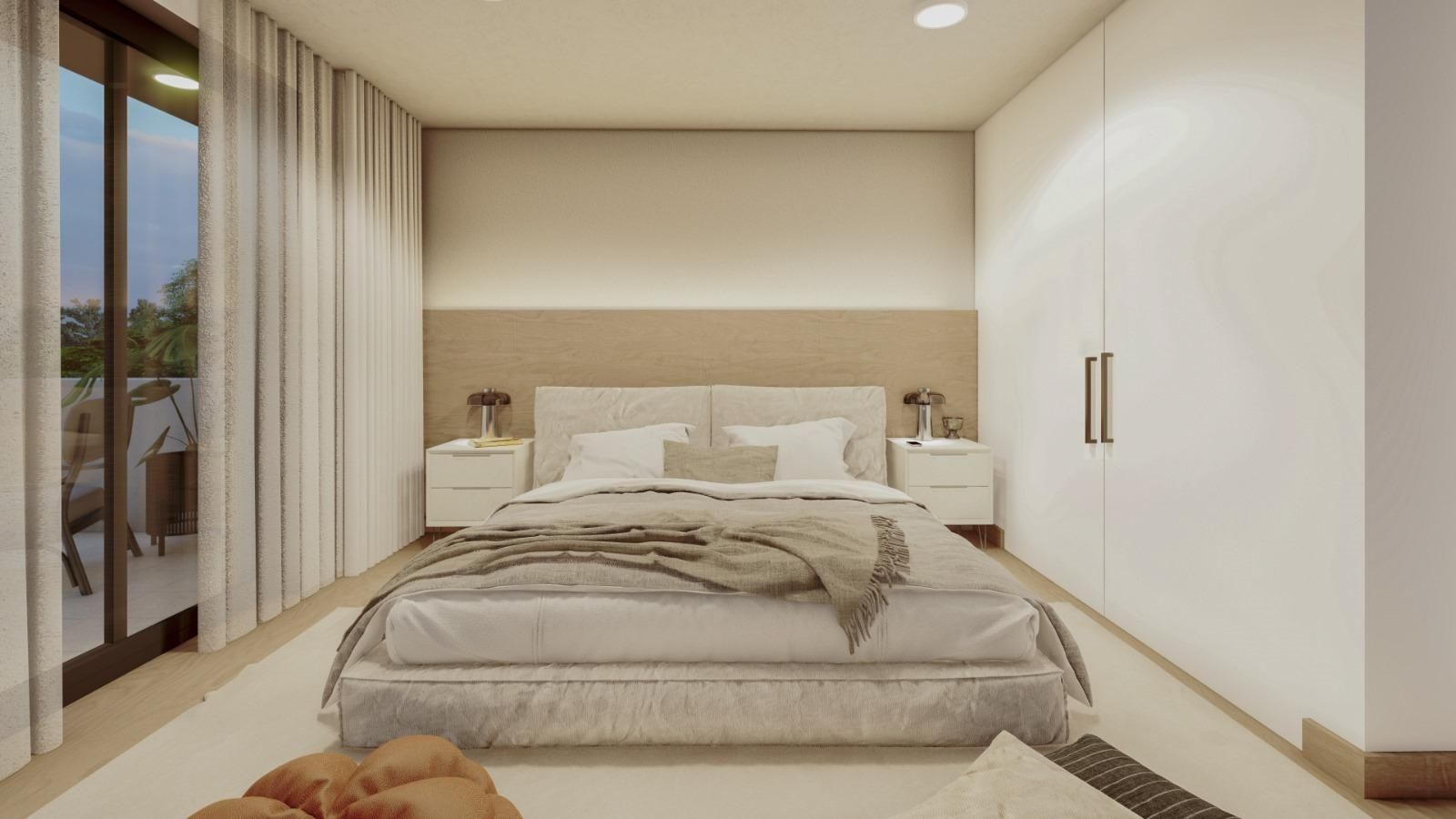 Bedroom of Single-family semi-detached for sale in Doñinos de Salamanca  with Heating and Private garden