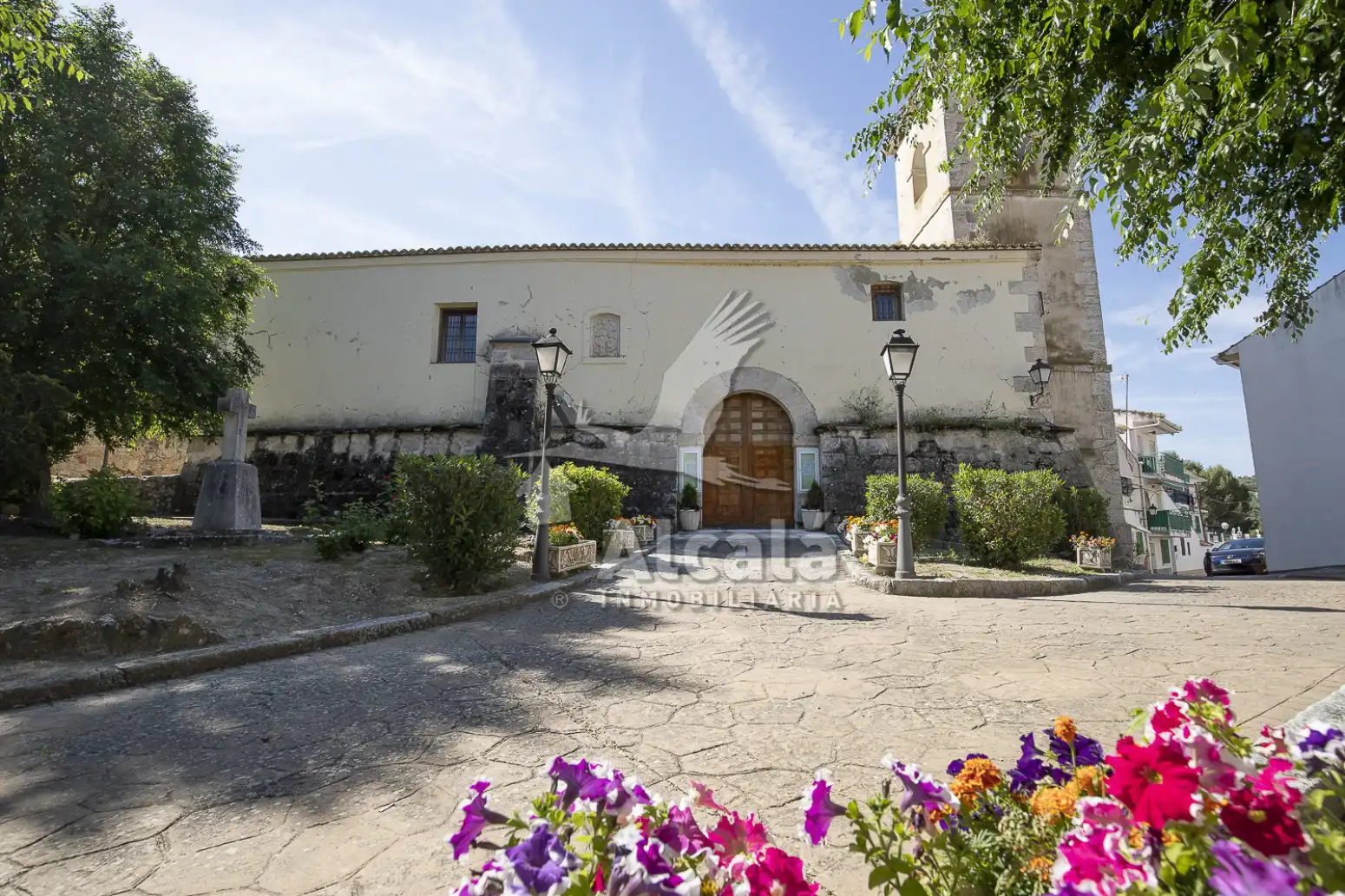 Vista exterior de Casa o chalet en venta en Valverde de Alcalá con Calefacción, Terraza y Trastero
