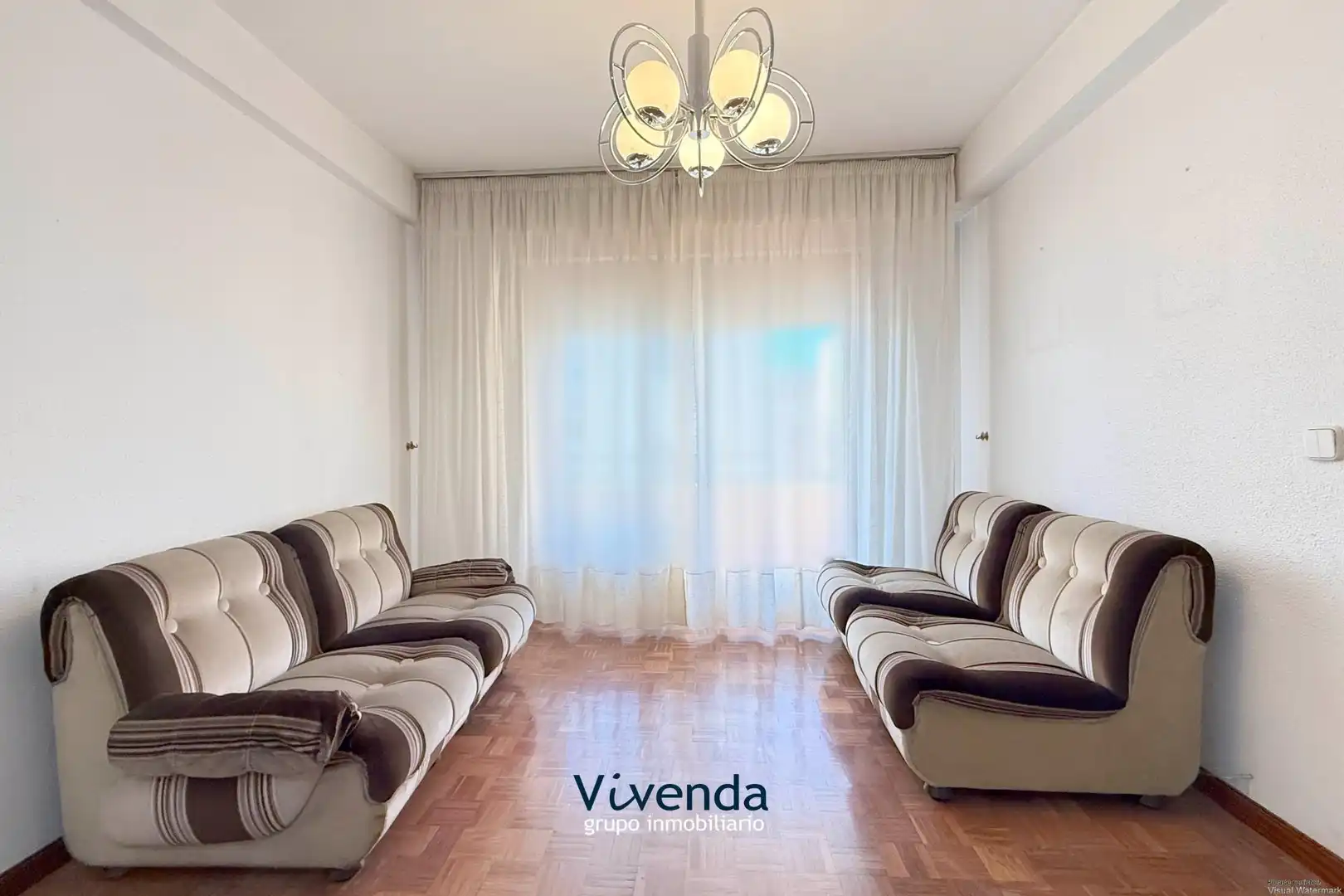 Sala de estar de Piso en venta en Móstoles con Calefacción, Parquet y Terraza