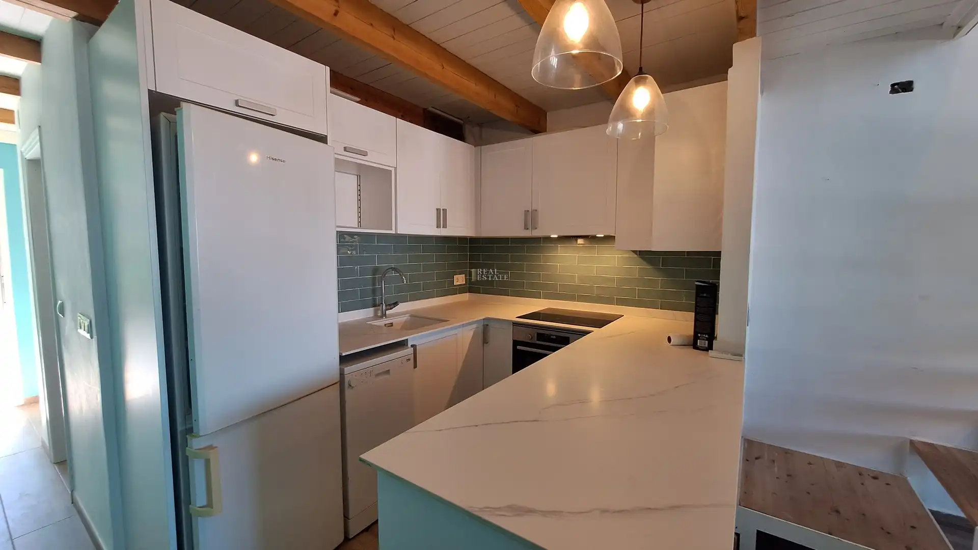 Kitchen of Detached homes for sale in Dénia  with Air Conditioner and Balcony