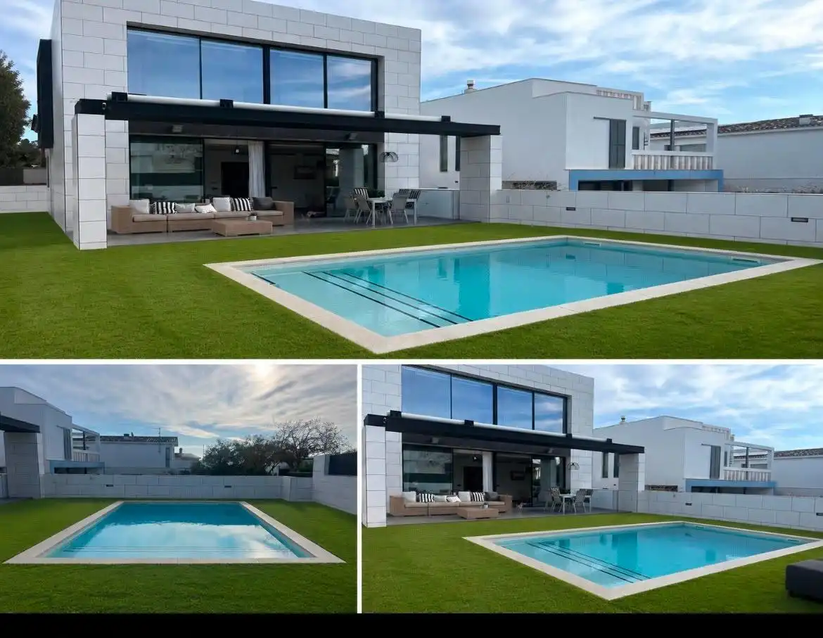 Piscina de Casa o chalet en venta en  Palma de Mallorca con Aire acondicionado, Calefacción y Jardín privado