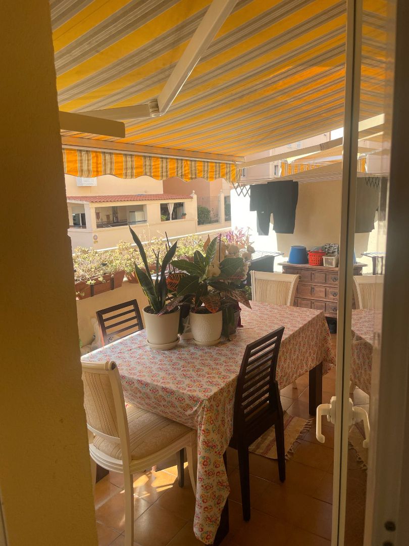 Terrace of Flat to rent in Mijas  with Air Conditioner, Terrace and Storage room