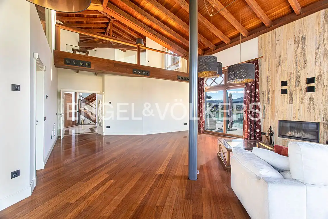 Living room of Houses for sale in Gijón   with Air Conditioner, Heating and Private garden