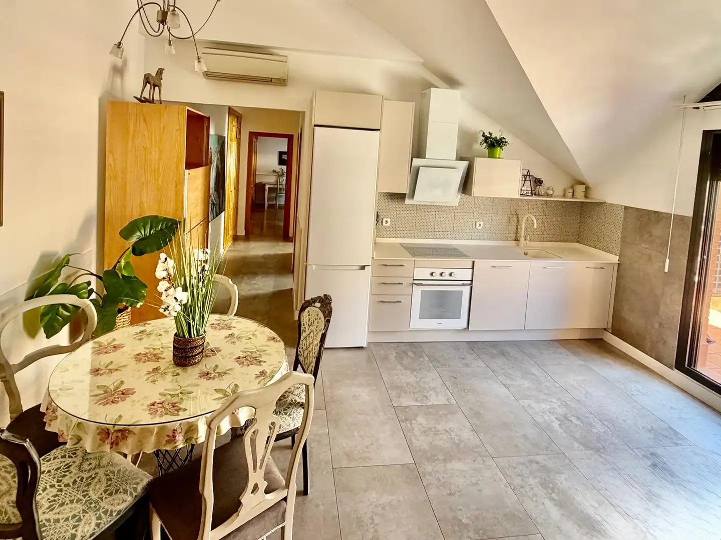 Cocina de Ático en venta en Rivas-Vaciamadrid con Aire acondicionado, Calefacción y Terraza