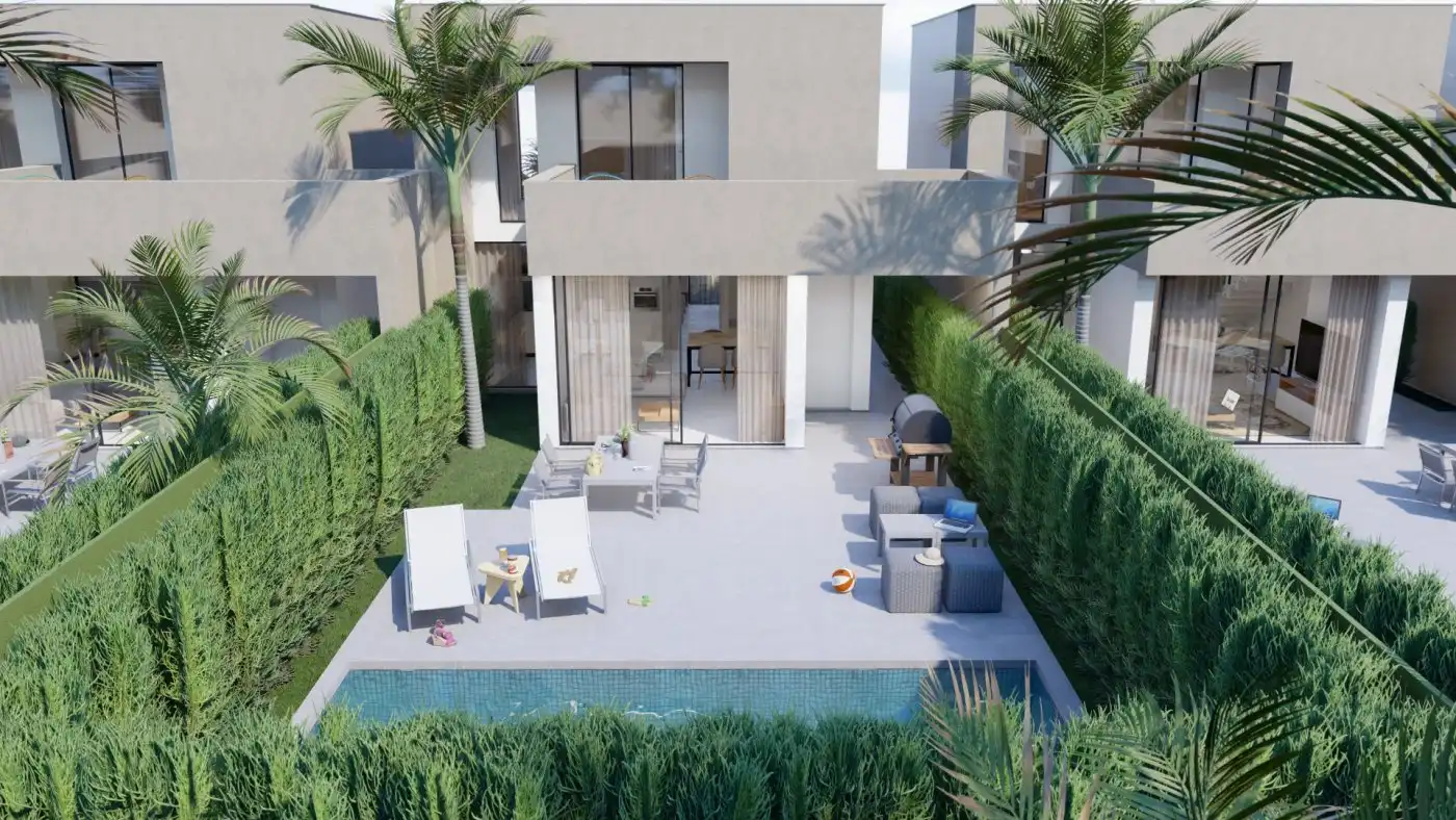 Jardí de Casa o xalet en venda en Cartagena amb Aire condicionat, Jardí privat i Terrassa