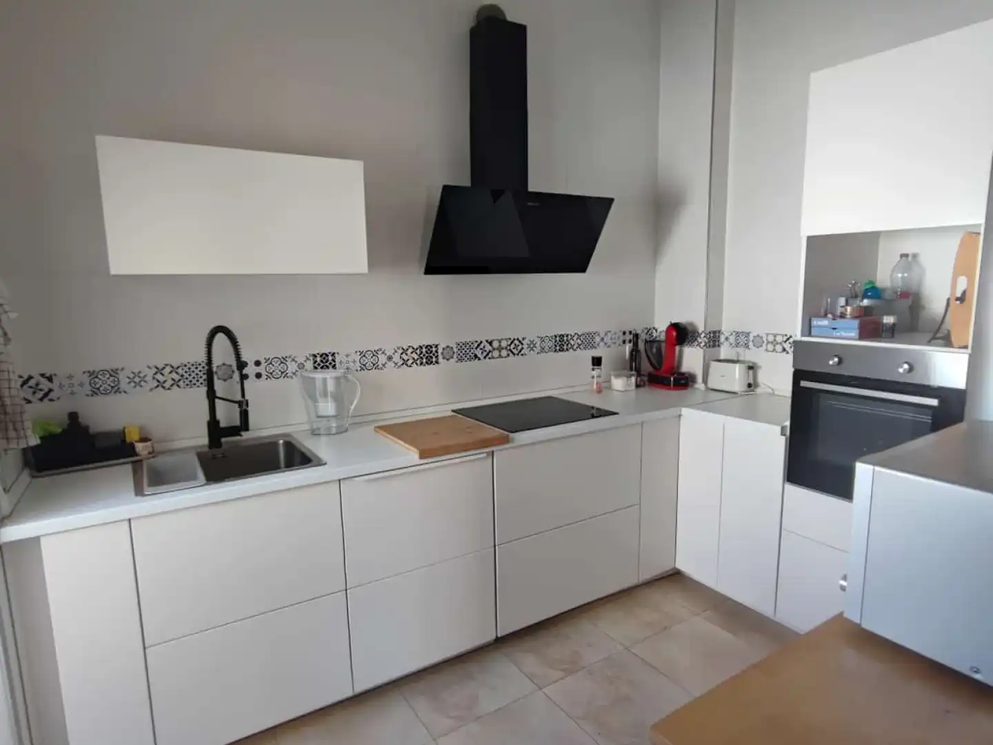 Cocina de Ático de alquiler en Murcia con Aire acondicionado, Calefacción y Terraza