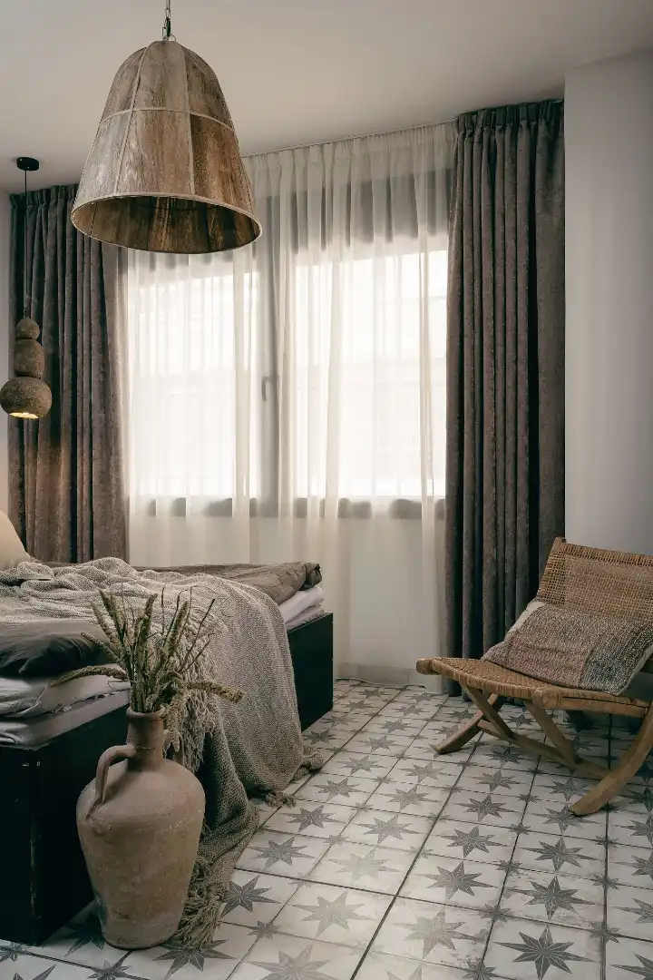 Schlafzimmer von Wohnung zum Verkauf in Torrevieja mit Klimaanlage, Heizung und Privatgarten