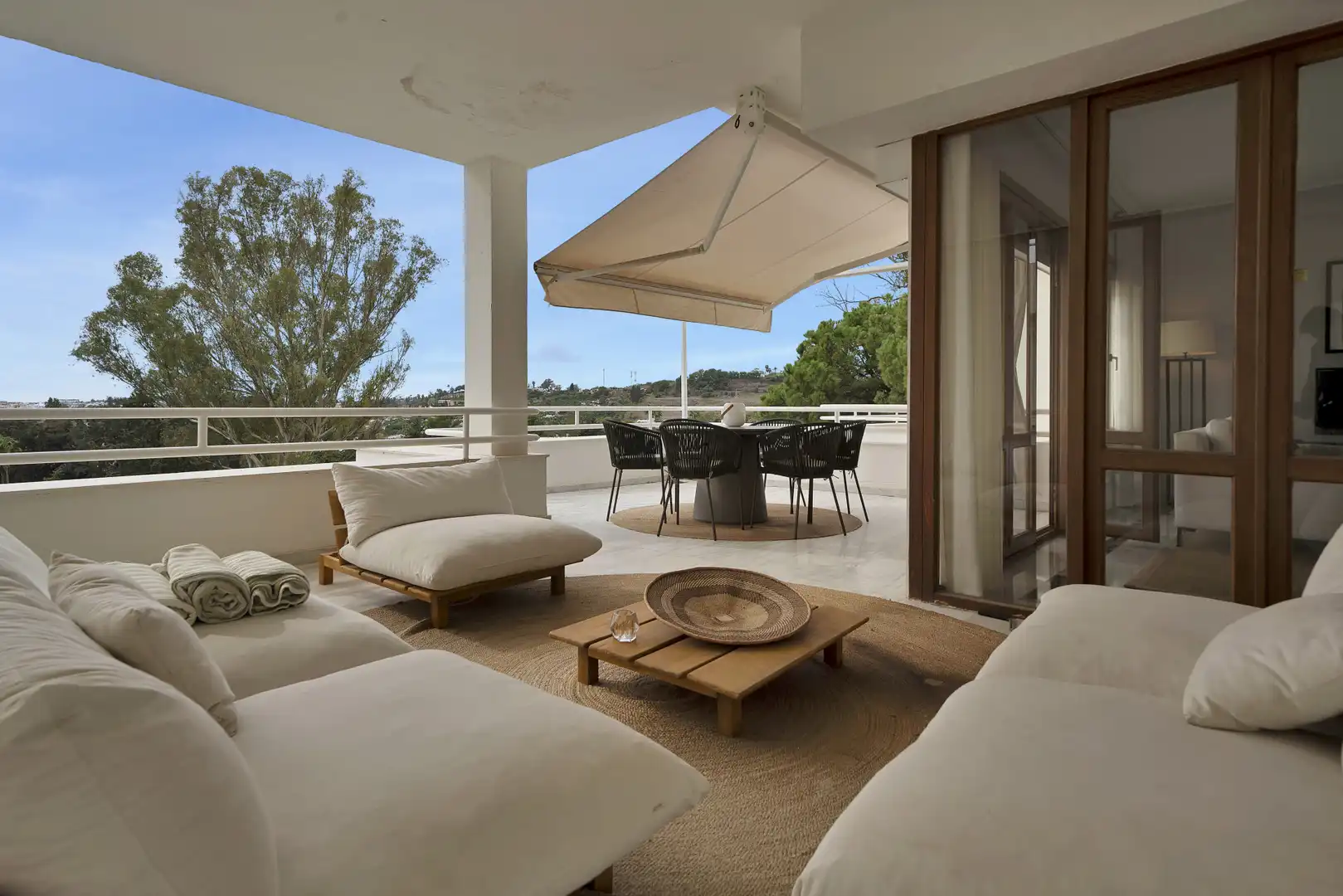 Terrace of Apartments for sale in Marbella  with Air Conditioner, Terrace and Swimming Pool