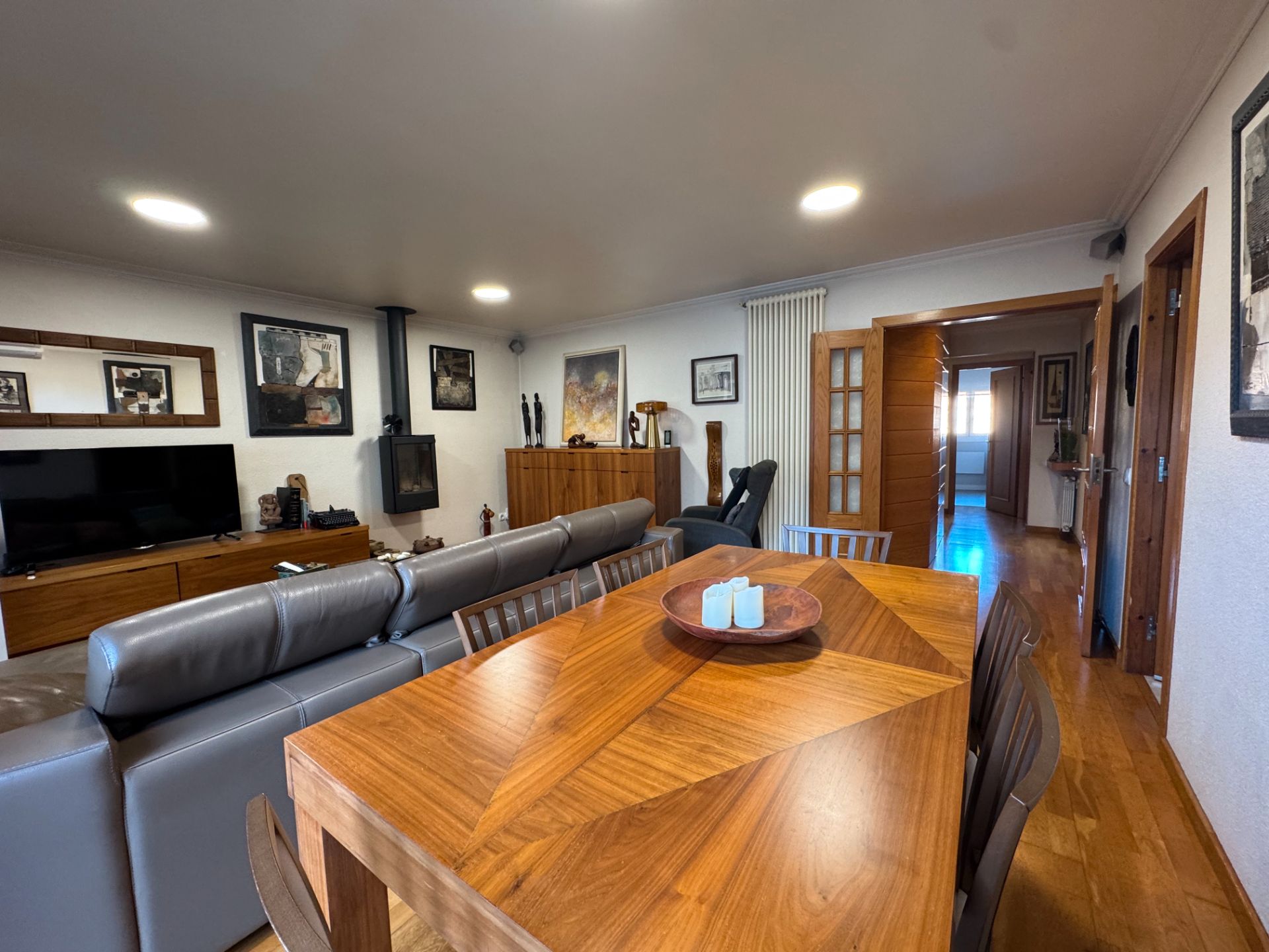 Living room of Flat for sale in Sant Feliu de Guíxols  with Air Conditioner, Terrace and Storage room