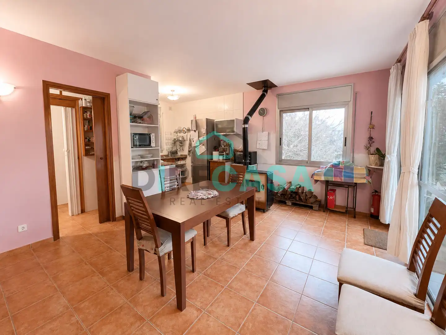 Cocina de Casa o chalet en venta en Sant Pere de Vilamajor con Calefacción, Jardín privado y Terraza