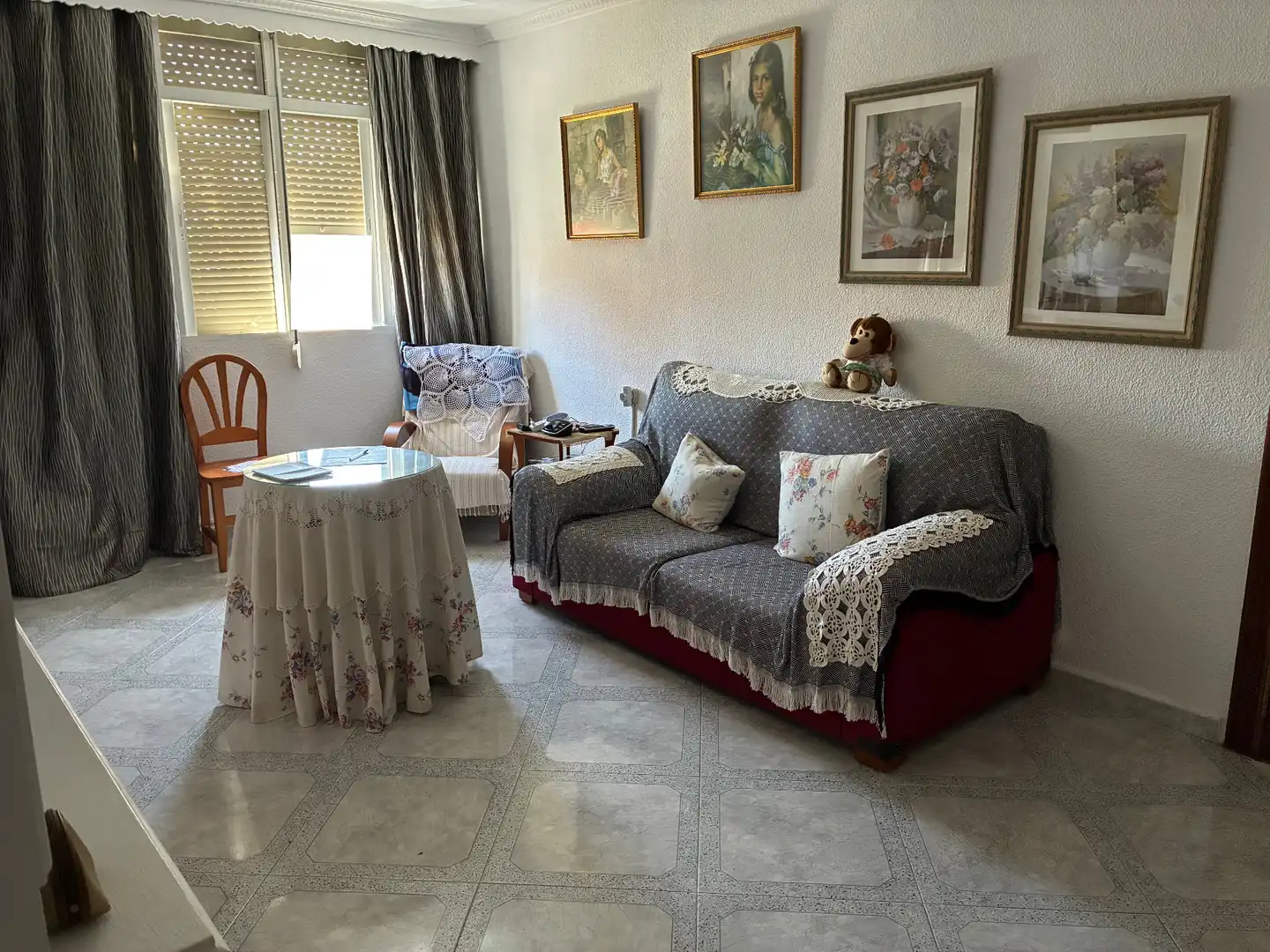Sala de estar de Piso en venta en Los Barrios con Amueblado
