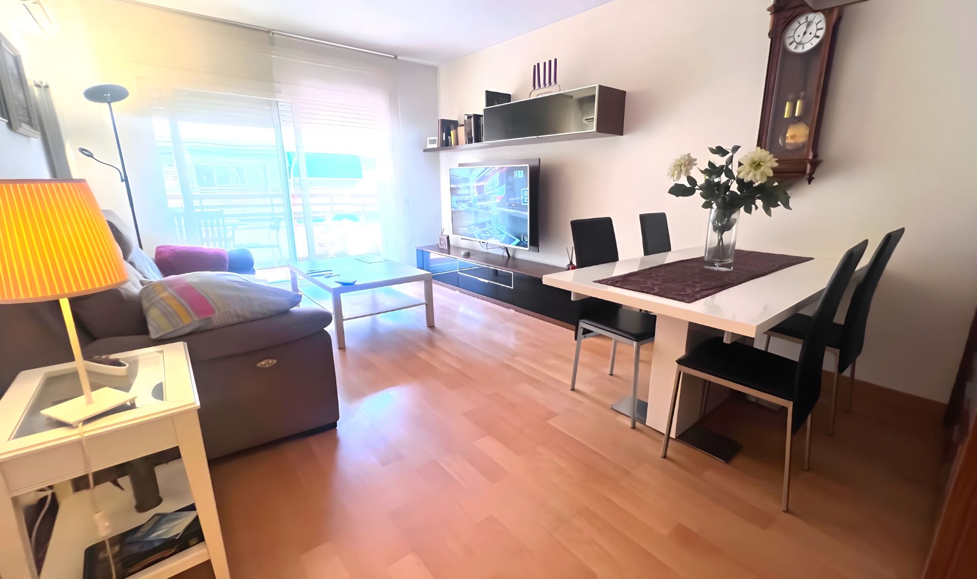 Sala d'estar de Pis en venda en Vilassar de Mar amb Aire condicionat, Calefacció i Parquet