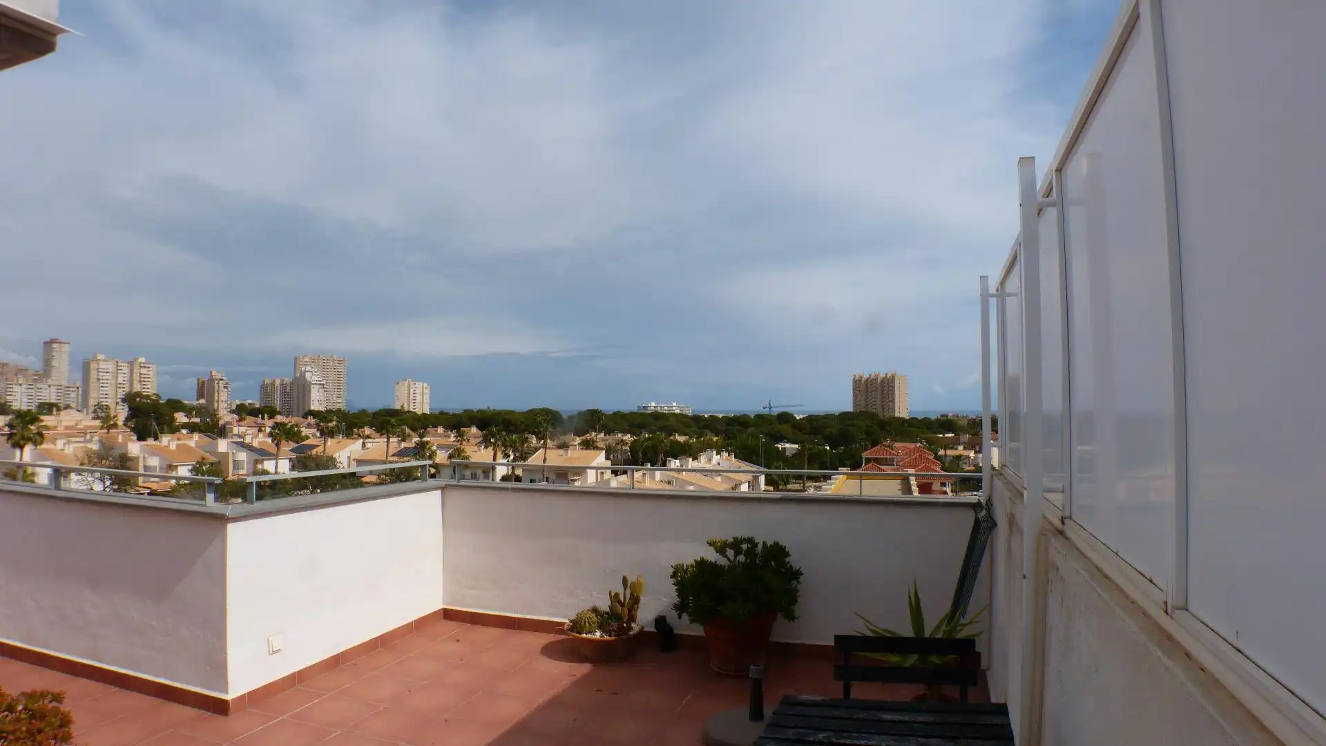 Terraza de Ático en venta en El Campello con Terraza, Trastero y Piscina