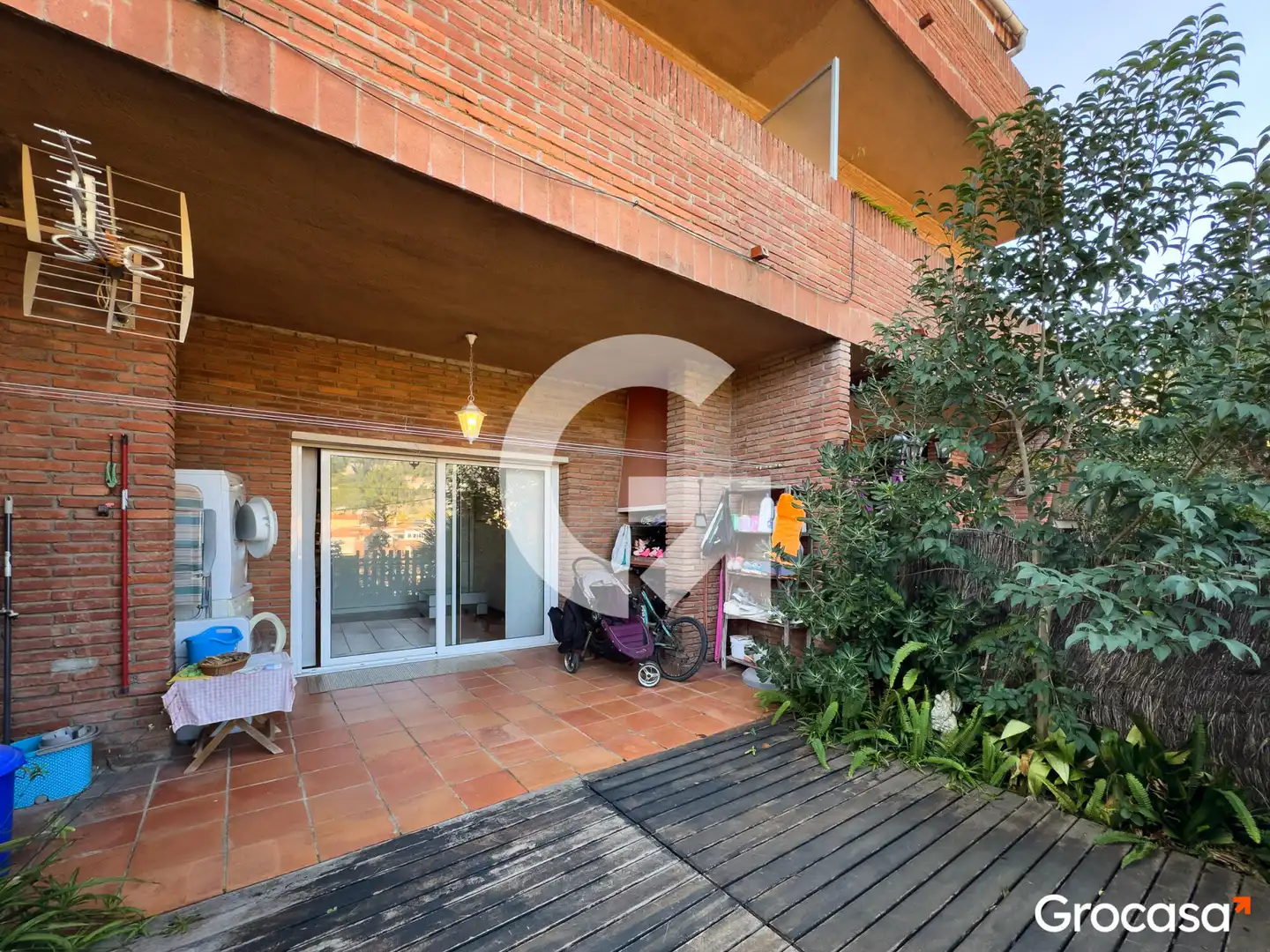 Jardín de Casa o chalet en venta en Vallirana con Aire acondicionado, Calefacción y Jardín privado
