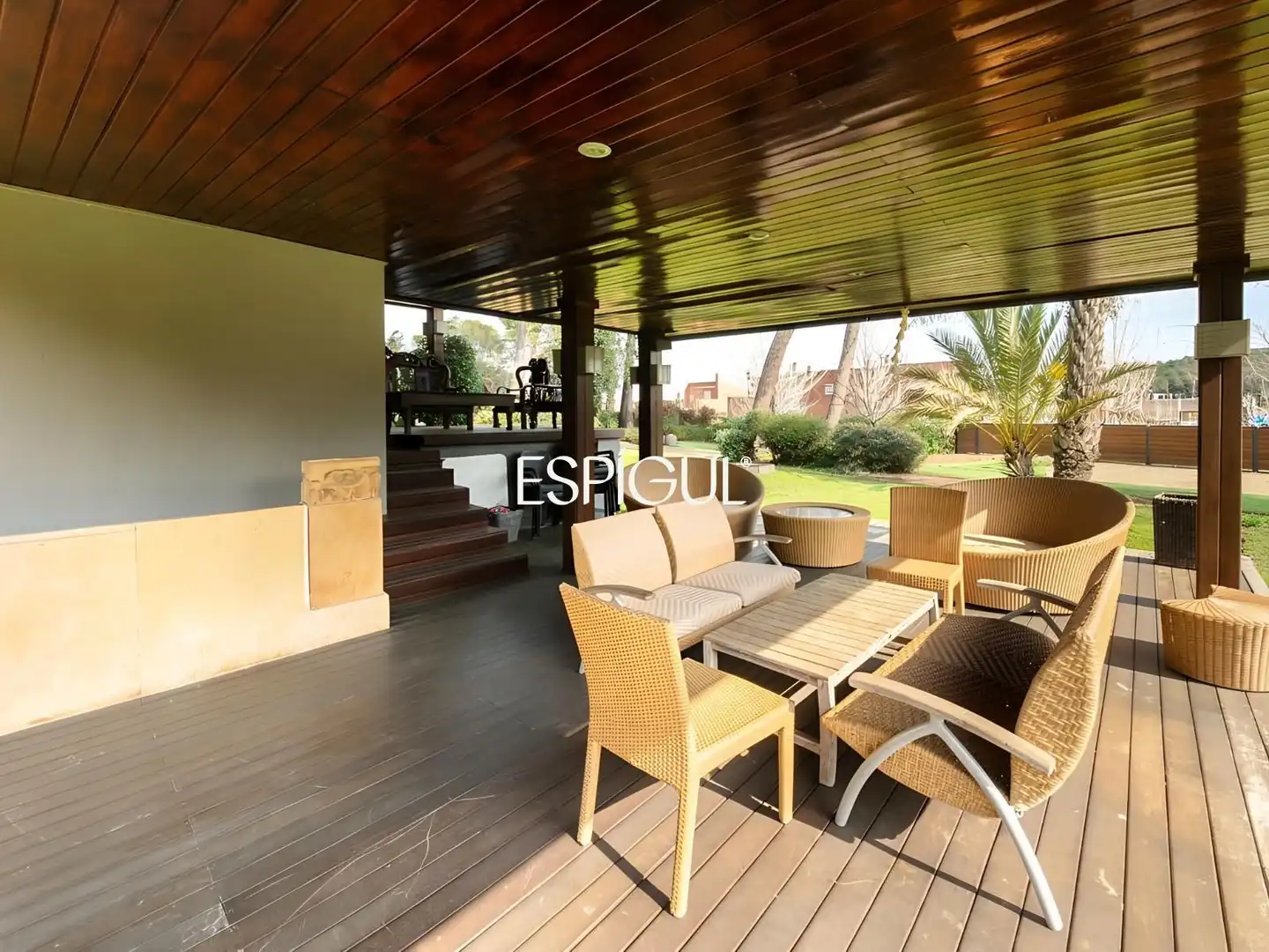 Terrace of Houses for sale in Sant Cugat del Vallès  with Air Conditioner, Heating and Private garden