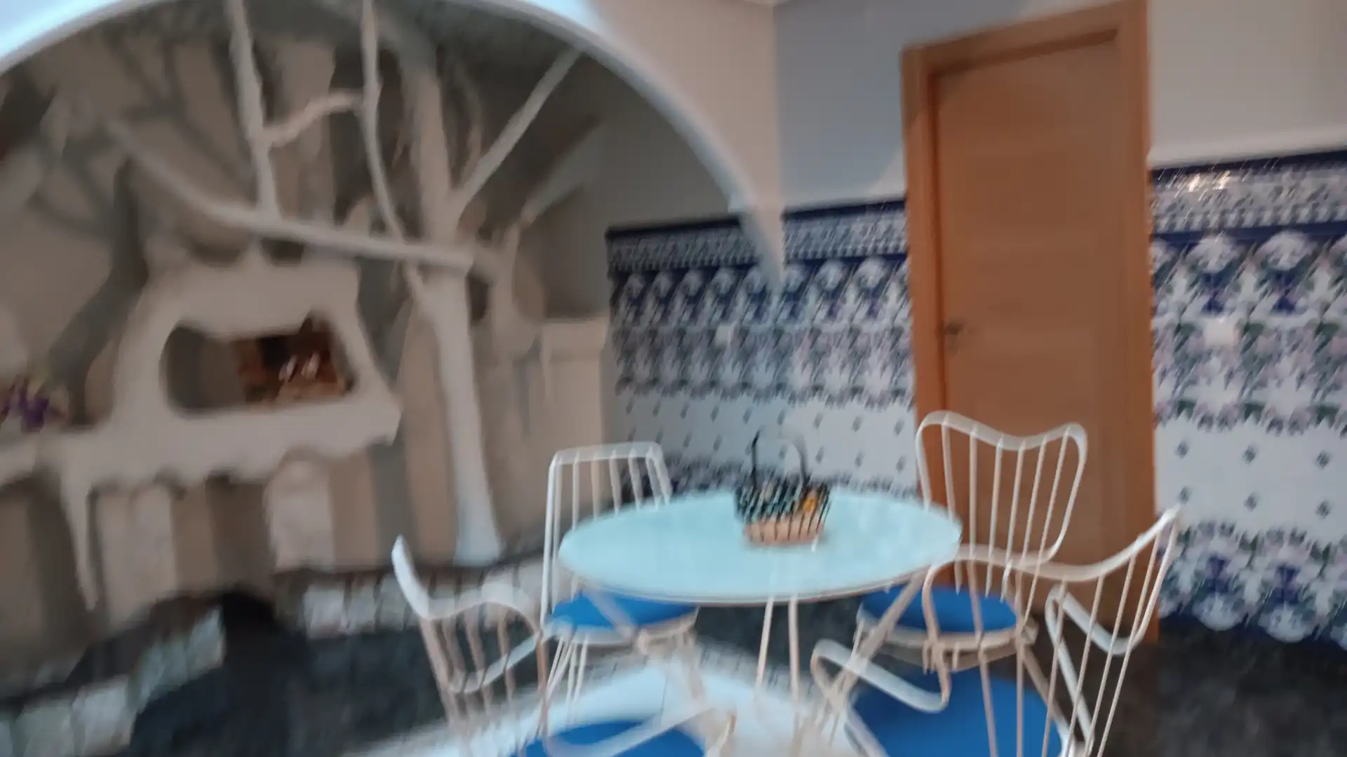 Menjador de Casa o xalet en venda en El Bodón  amb Moblat, Forn i Rentadora
