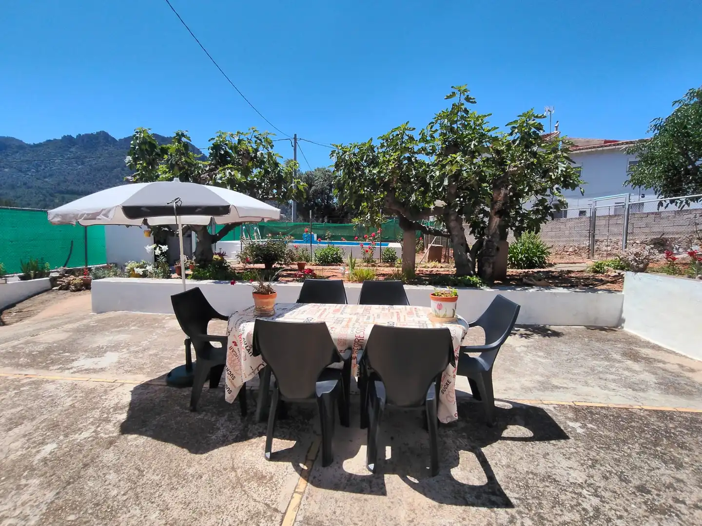 Terrassa de Finca rústica en venda en Simat de la Valldigna amb Jardí privat, Traster i Piscina