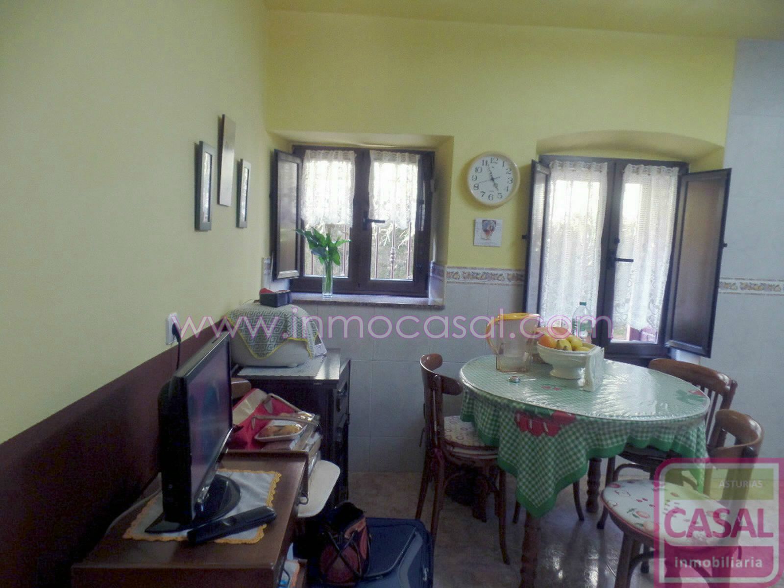 Cocina de Casa o chalet en venta en Mieres (Asturias) con Calefacción, Trastero y Amueblado