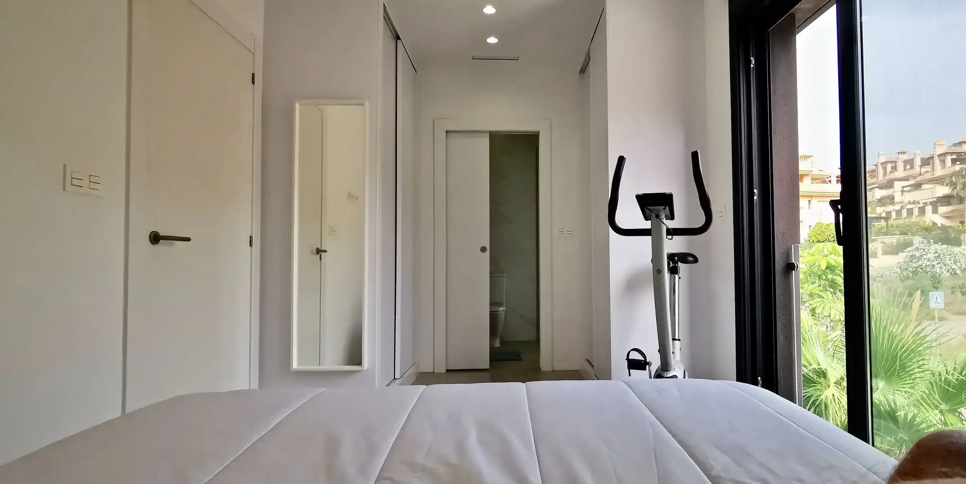 Dormitori de Casa o xalet de lloguer en Águilas amb Aire condicionat, Jardí privat i Terrassa