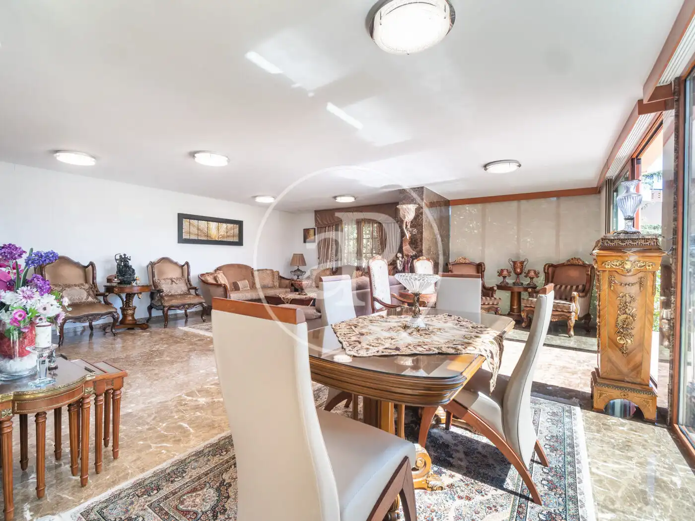 Comedor de Casa o chalet en venta en Godella con Aire acondicionado, Calefacción y Jardín privado