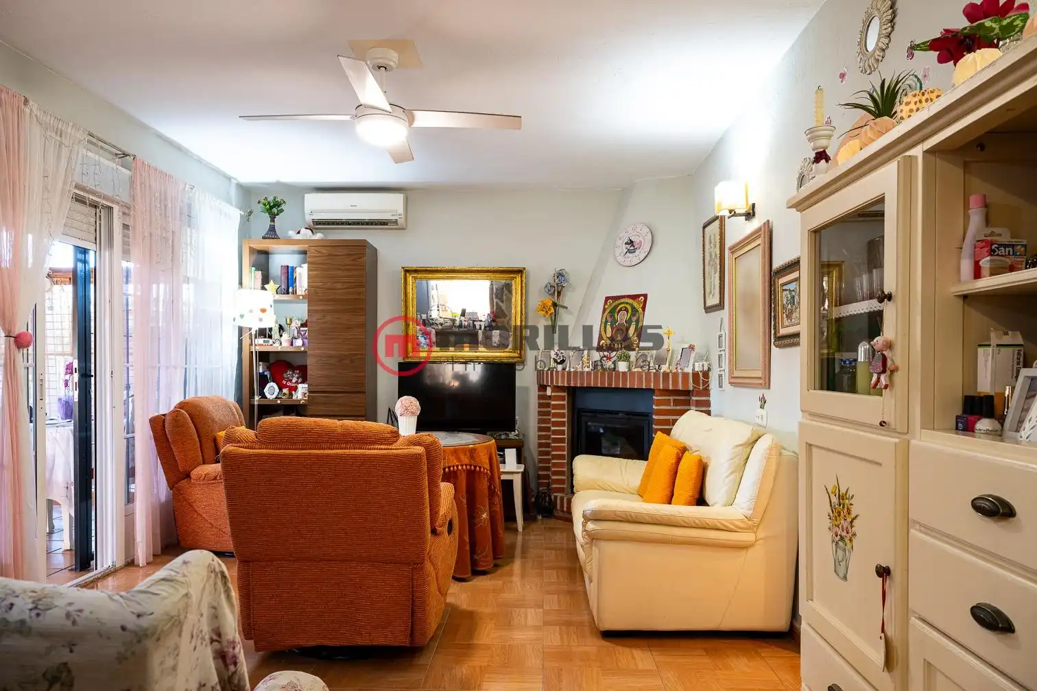 Living room of Houses for sale in Caravaca de la Cruz  with Air Conditioner, Terrace and Swimming Pool
