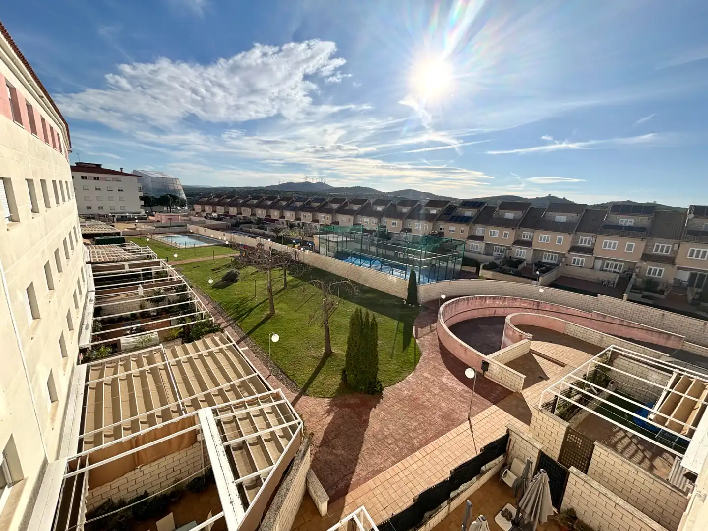 Vista exterior de Apartamento en venta en Plasencia con Calefacción, Jardín privado y Parquet