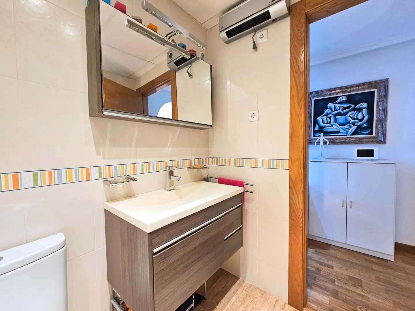 Bathroom of Flat for sale in Cartagena  with Air Conditioner, Parquet flooring and Terrace
