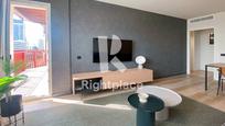 Sala d'estar de Pis de lloguer en  Barcelona Capital amb Aire condicionat, Calefacció i Terrassa