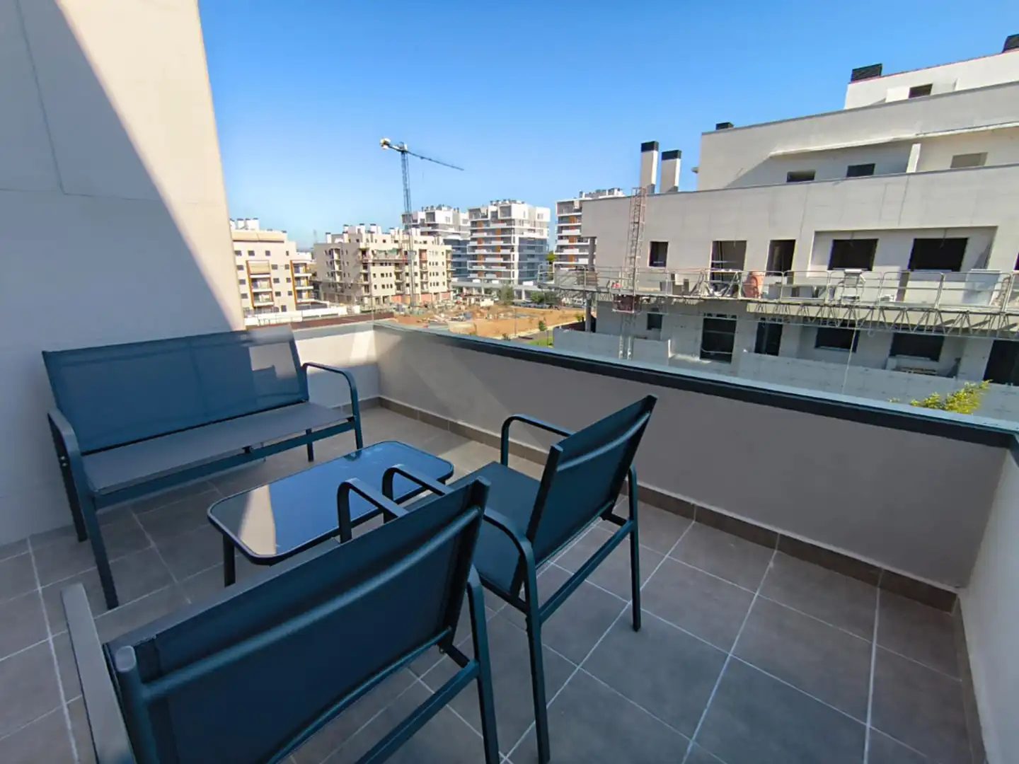 Terrassa de Apartament de lloguer en Badajoz amb Aire condicionat, Calefacció i Terrassa