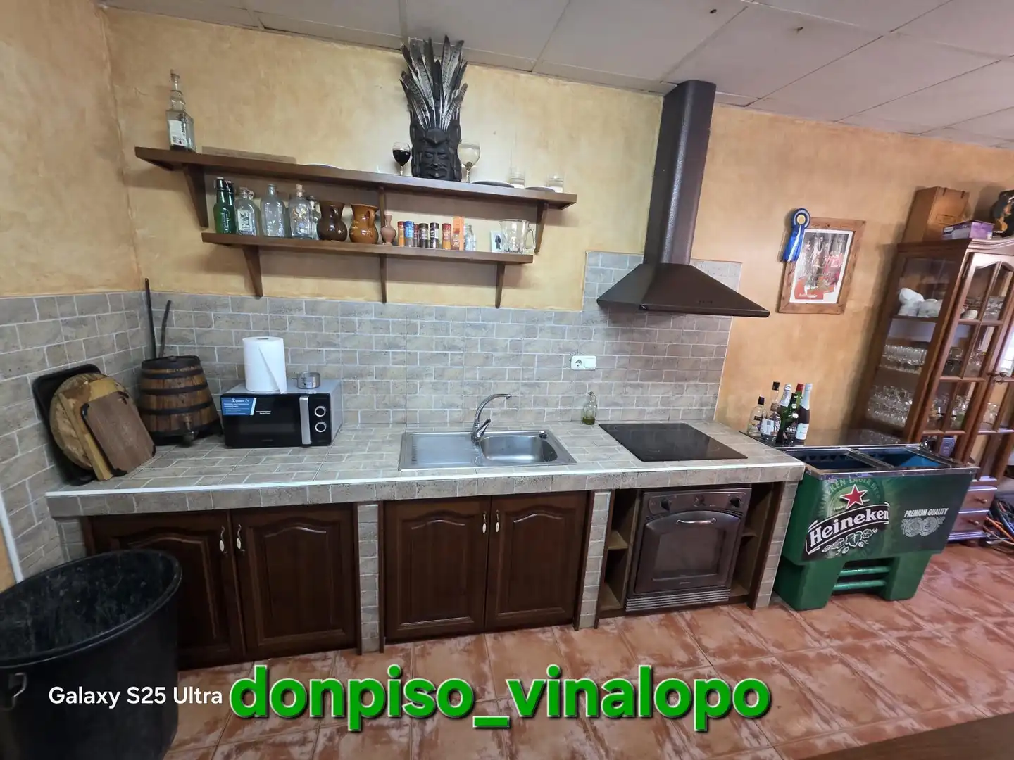 Cocina de Finca rústica en venta en Petrer, Alicante