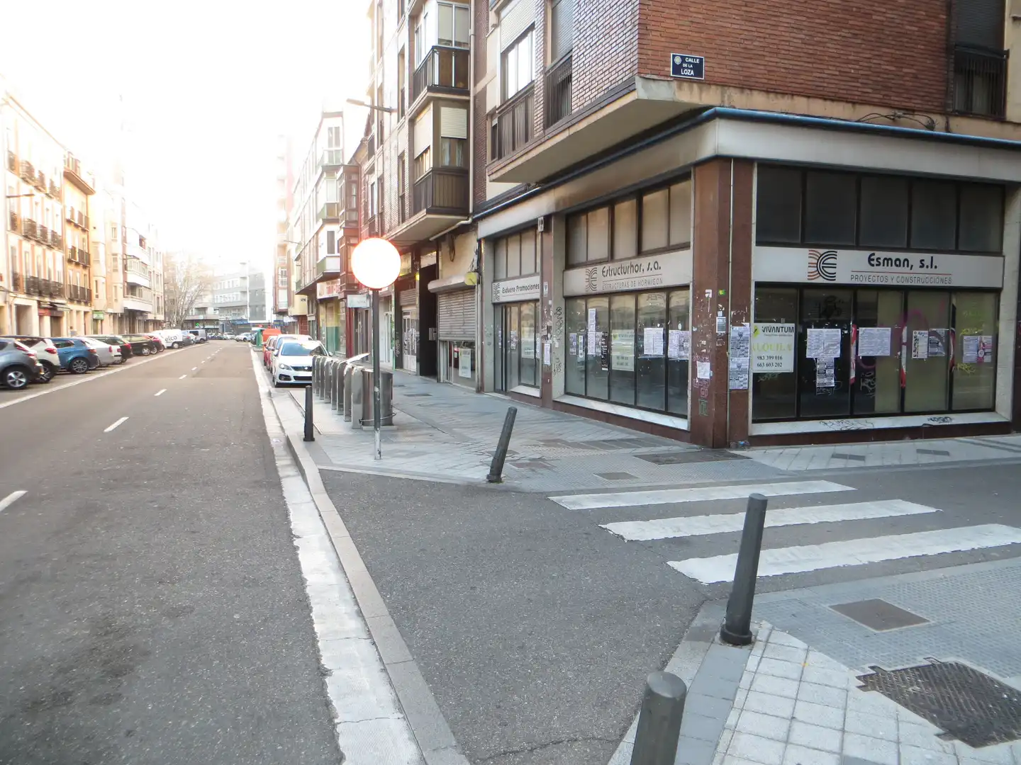 Vista exterior de Local de lloguer en Valladolid
