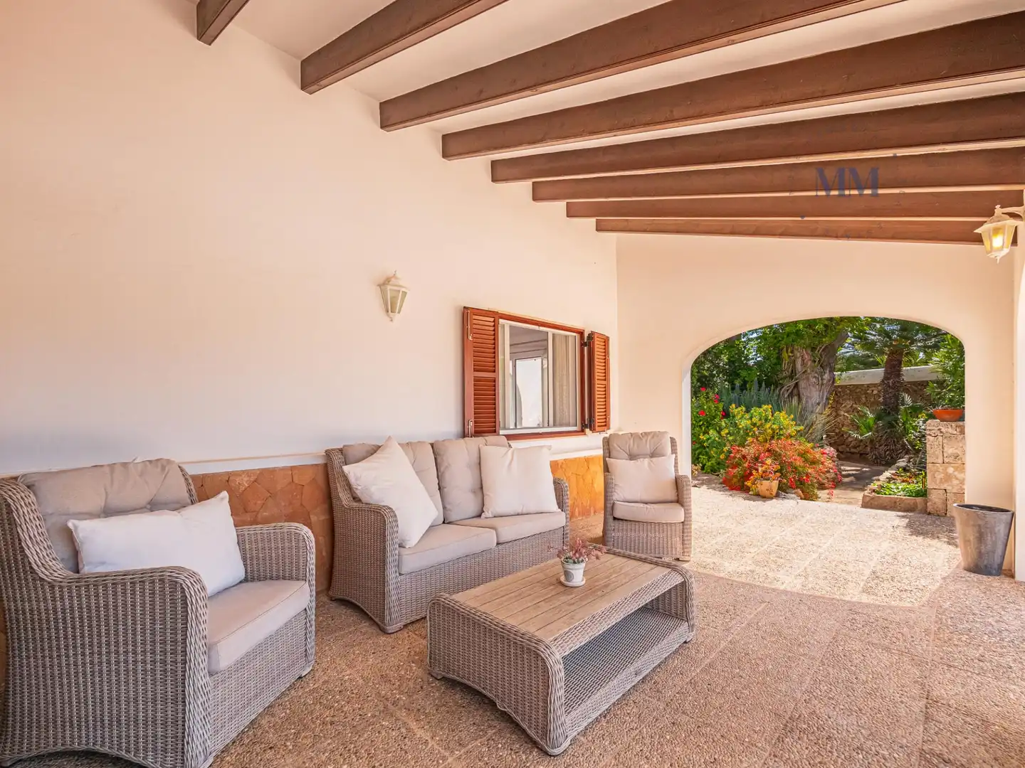 Terrassa de Casa o xalet en venda en Sant Lluís amb Aire condicionat, Calefacció i Jardí privat