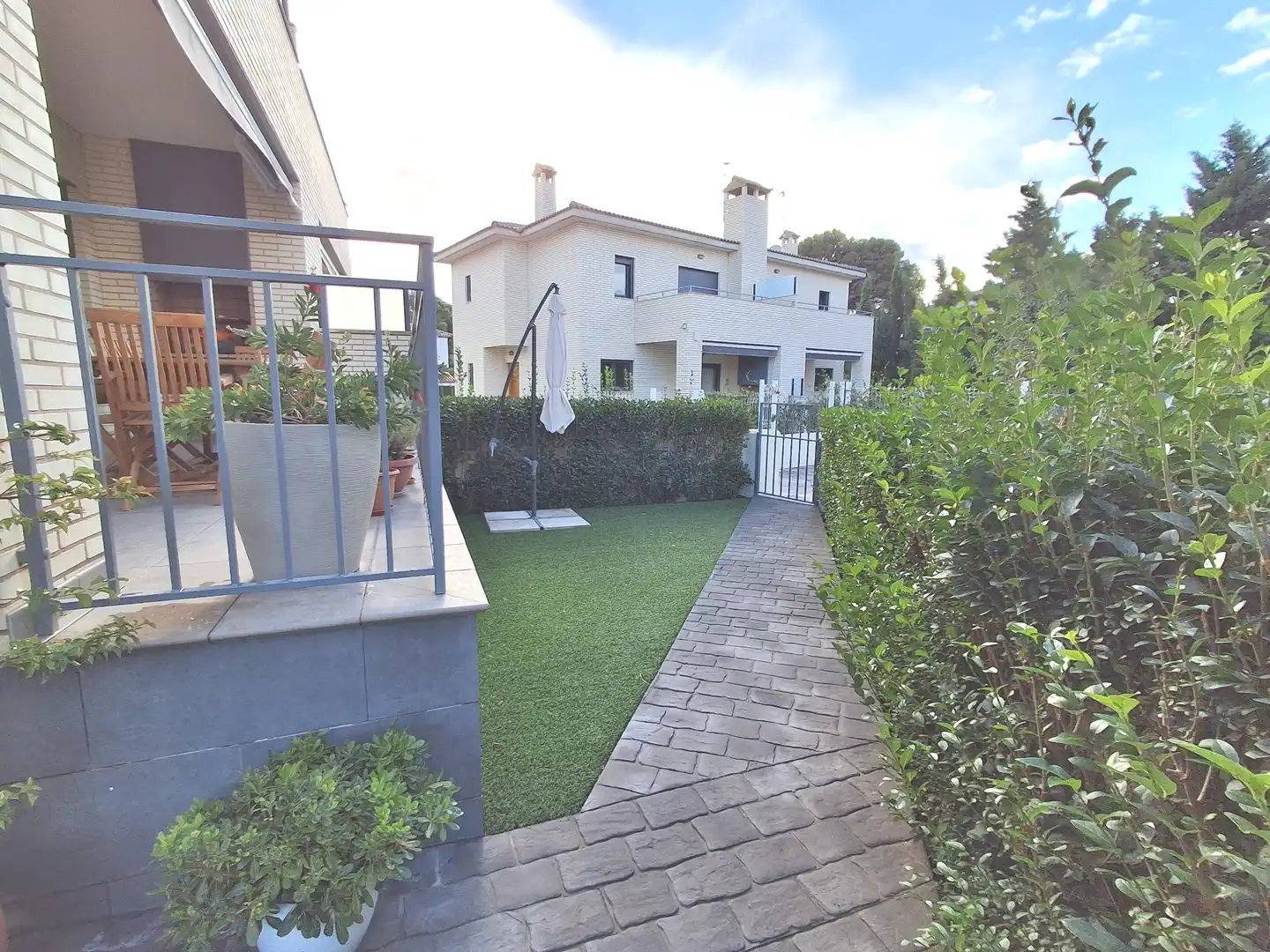 Garden of Detached homes for sale in Mont-roig del Camp  with Air Conditioner, Private garden and Terrace