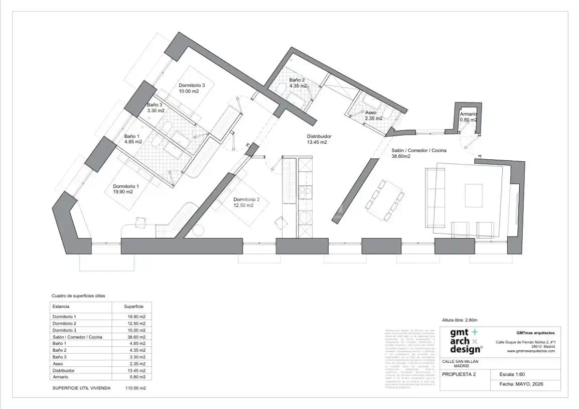 Flat for sale in Madrid  with Storage room and Balcony