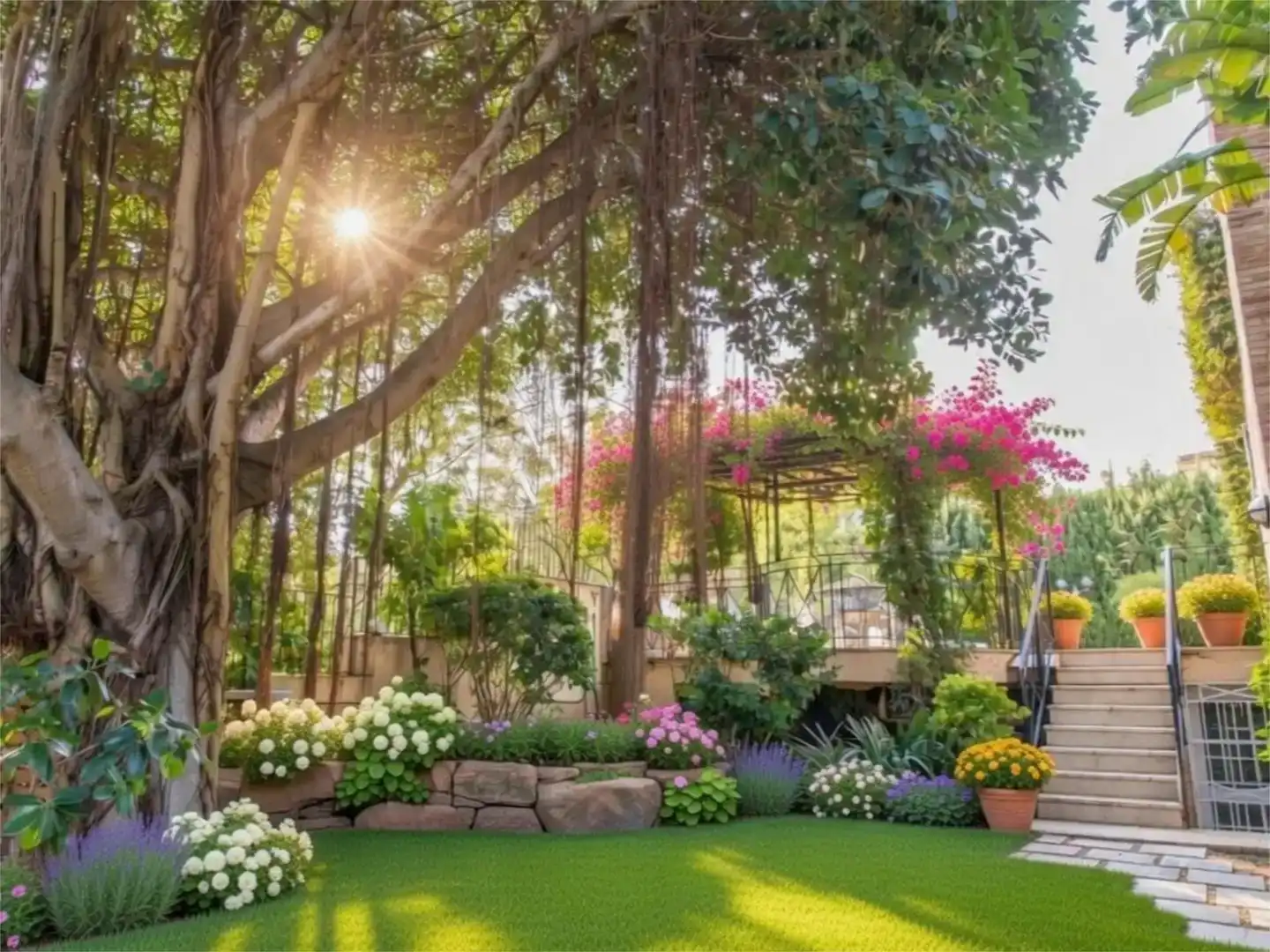 Jardí de Casa o xalet en venda en Godella amb Aire condicionat, Piscina i Balcó
